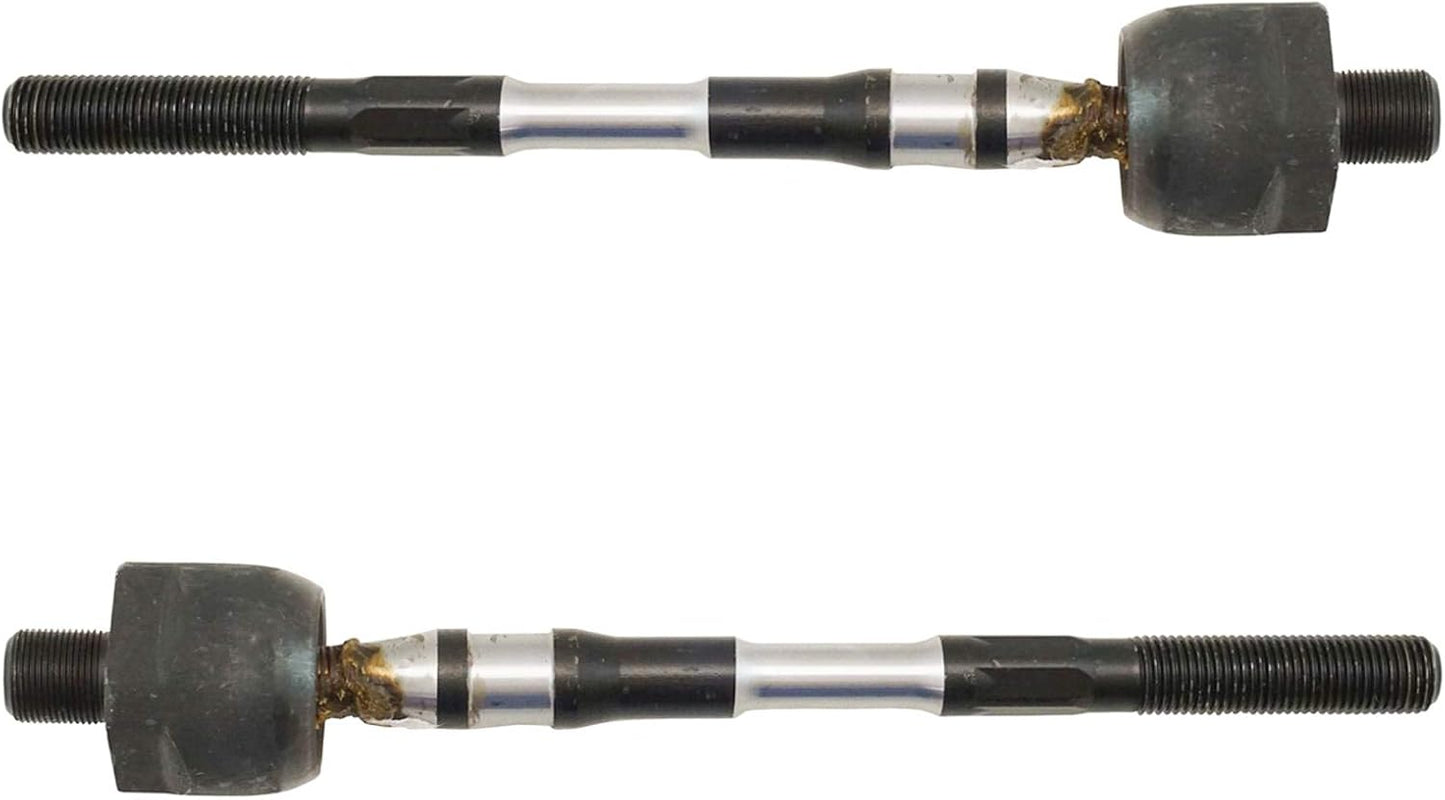 TRQ Front Inner Tie Rod Set for 2009-2014 Nissan Maxima