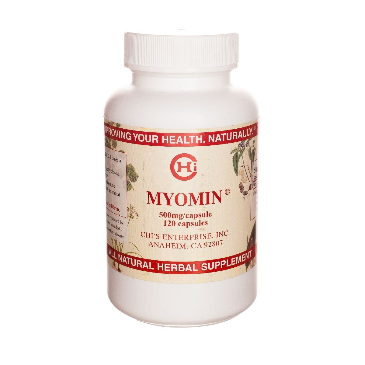 Myomin 120 Capsules for Healthy Hormone Levels by Chi's Enterprise