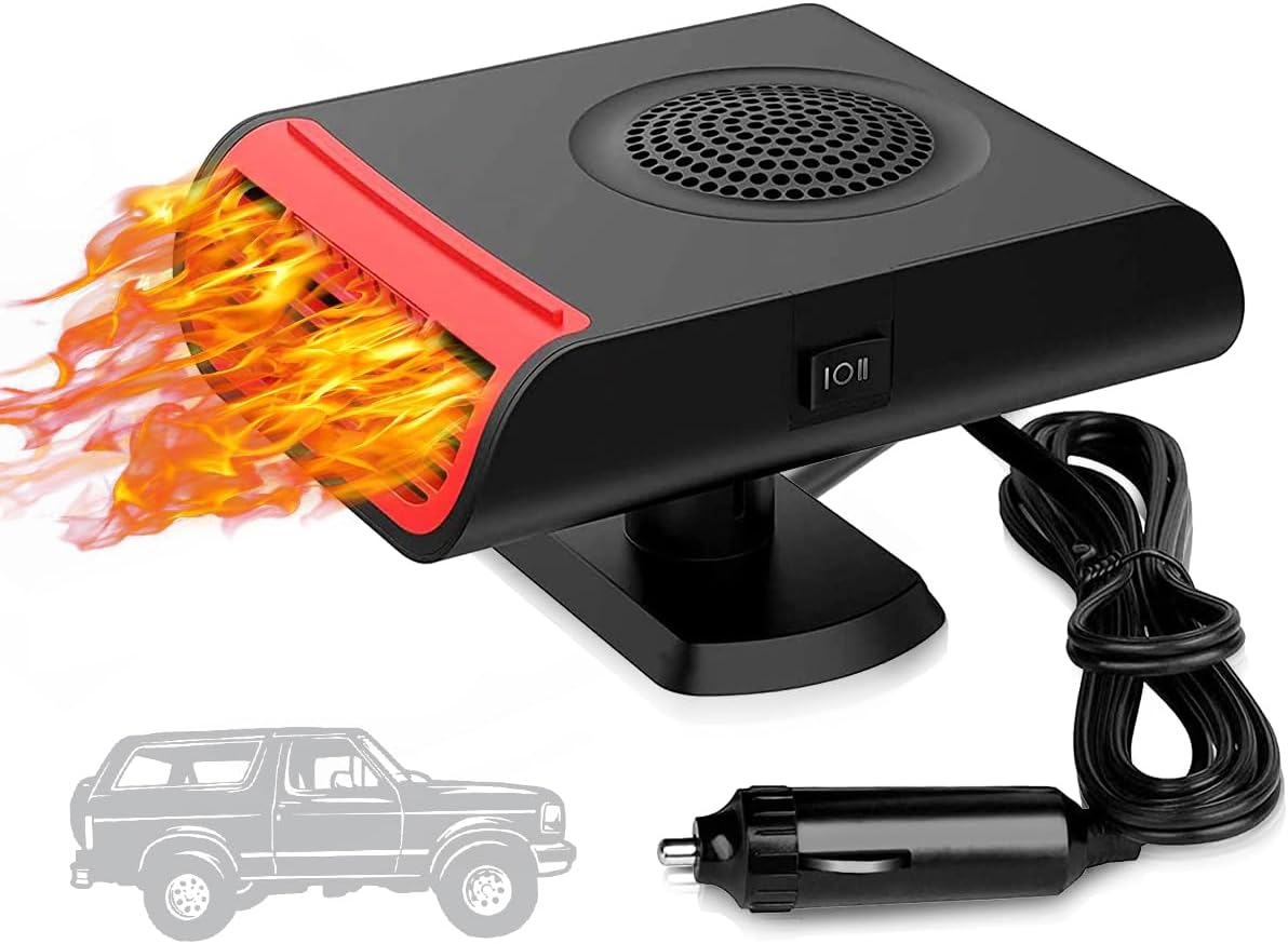 Portable Car Heater: Instant Defrost & Warmth