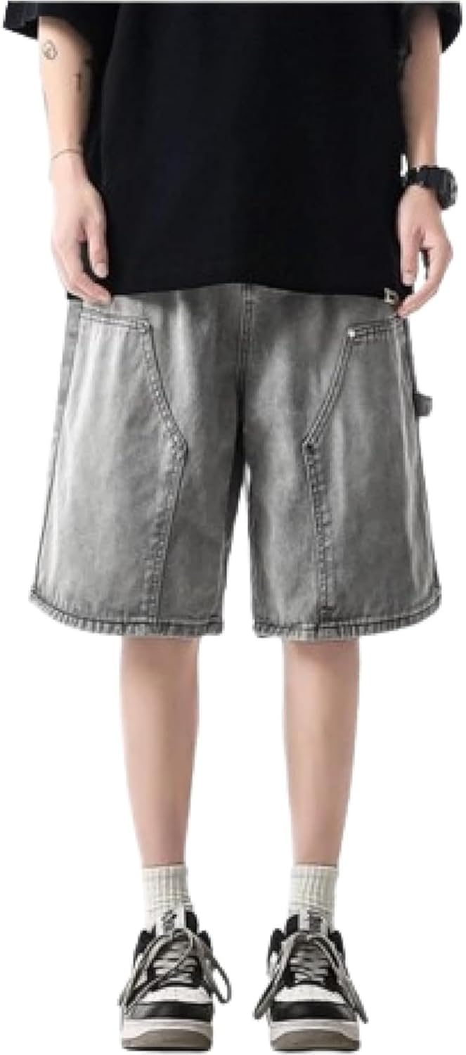 Streetwear Baggy Summer Jorts for Vintage Y2K Fashion Lovers