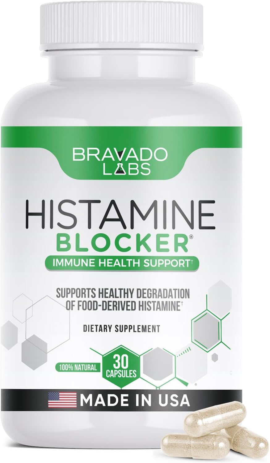 DAO Enzyme Formula & Vitamin C for Histamine Blocker