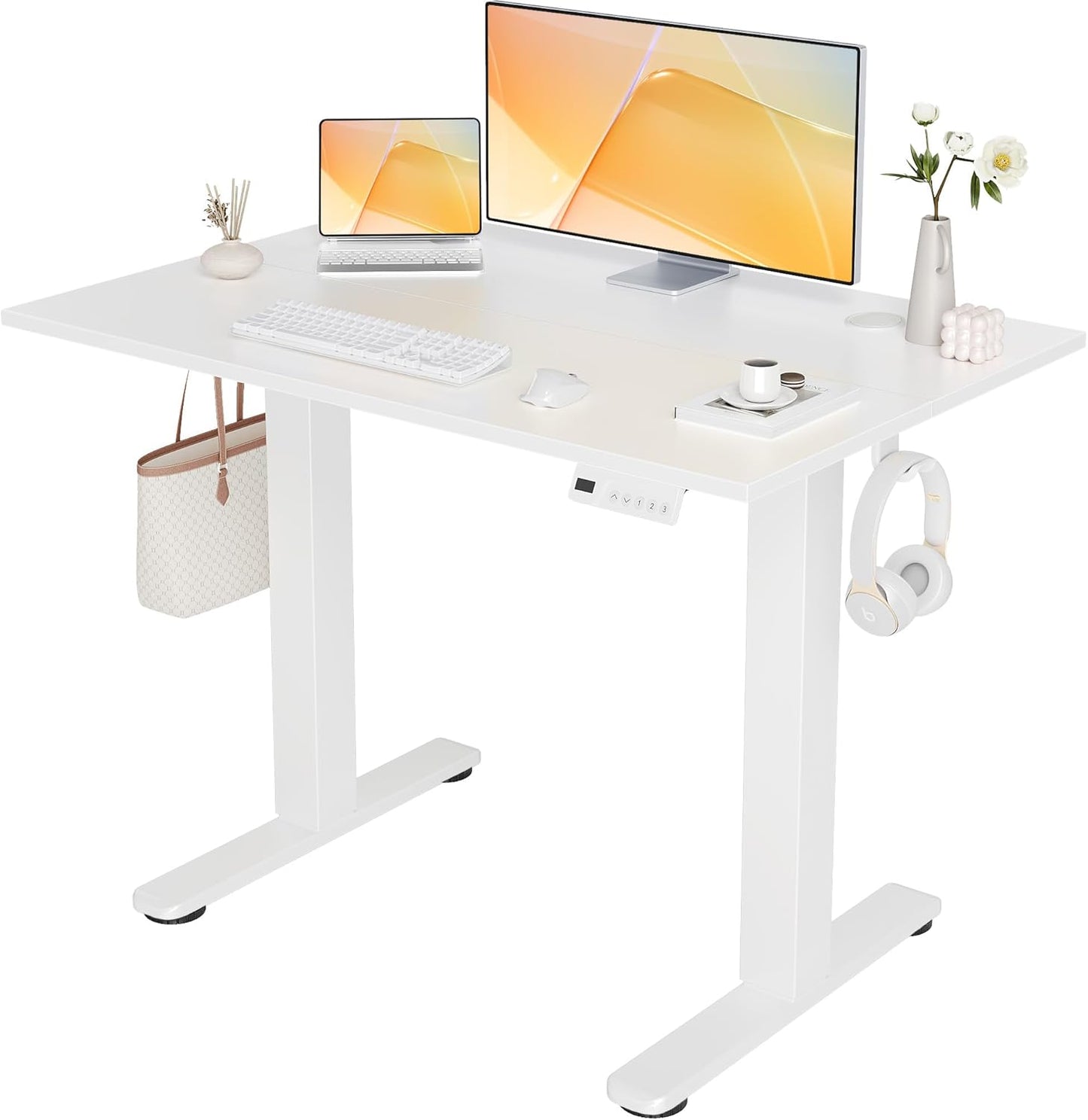 Seang Electric Standing Desk Adjustable Height for Home Office
