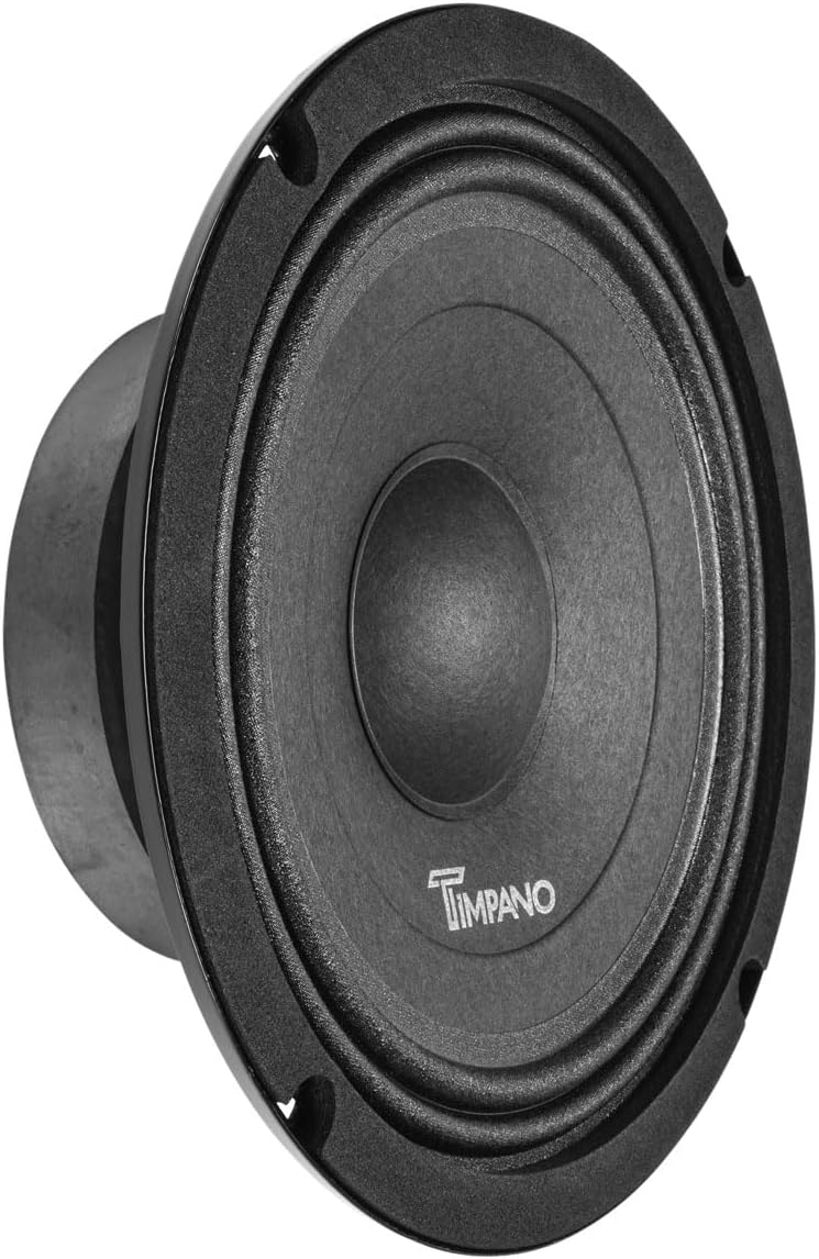 Timpano 8 Inch Shallow Car Speaker for Powerful Audio Experience
