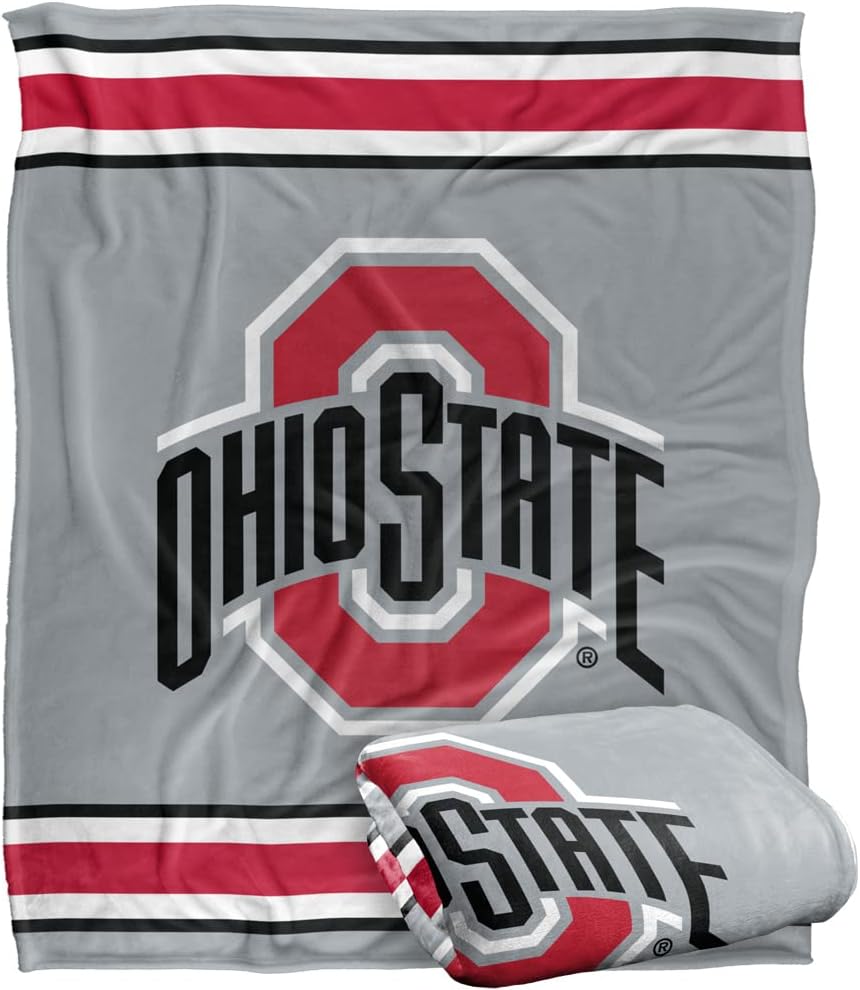 Ohio State University Primary Logo Silky Touch Throw Blanket