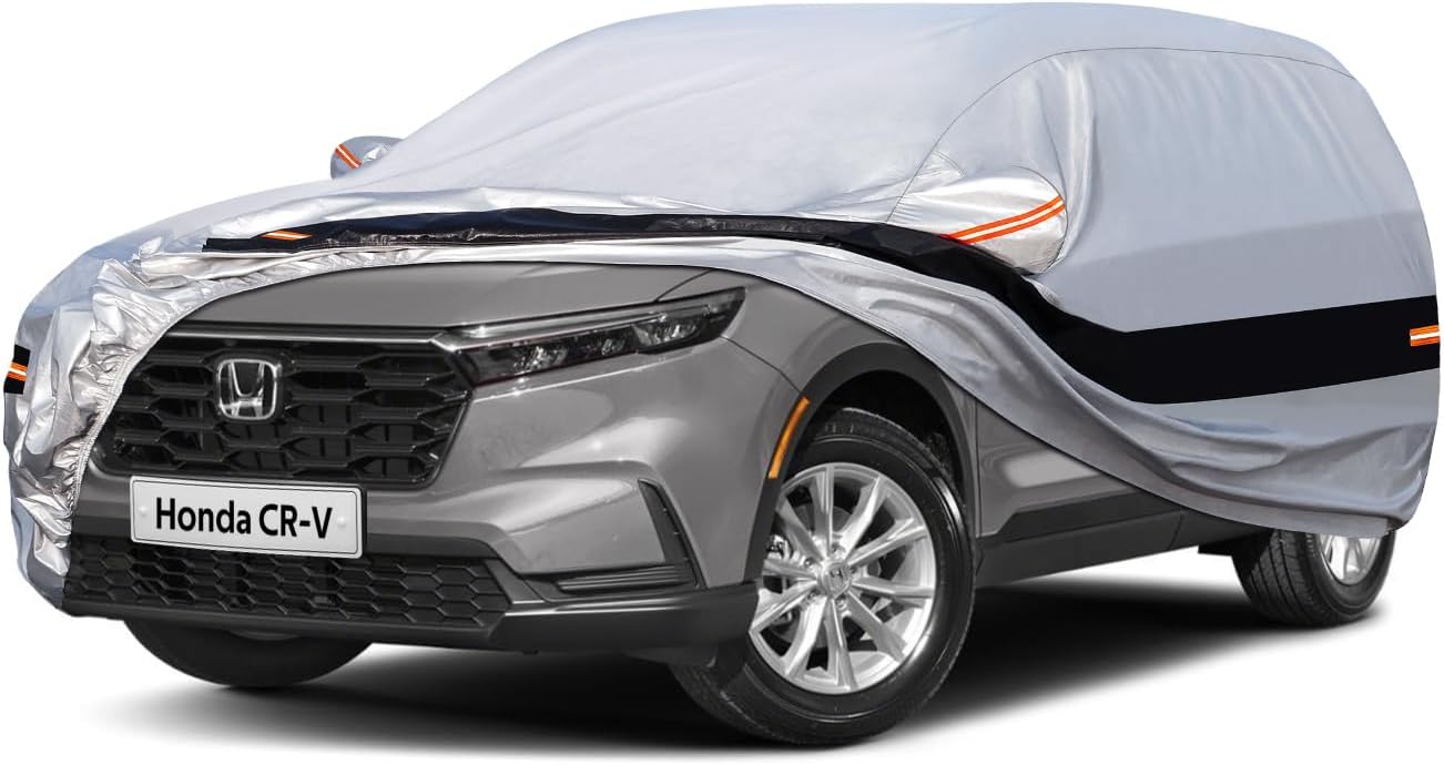 10 Layers SUV Car Cover for Honda CRV 2006-2025 Waterproof