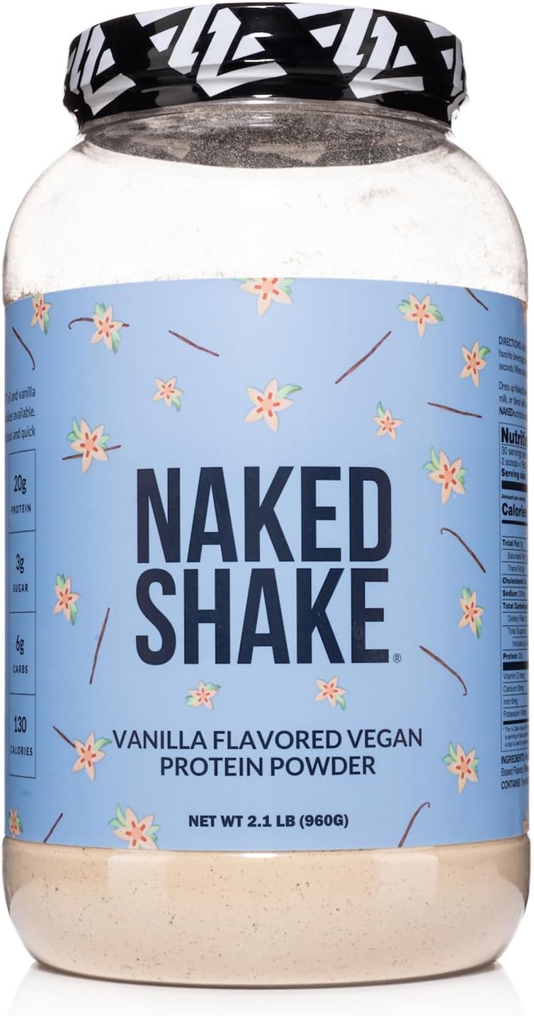 Naked Shake Vanilla Protein Powder for Quick Quality Nutrition