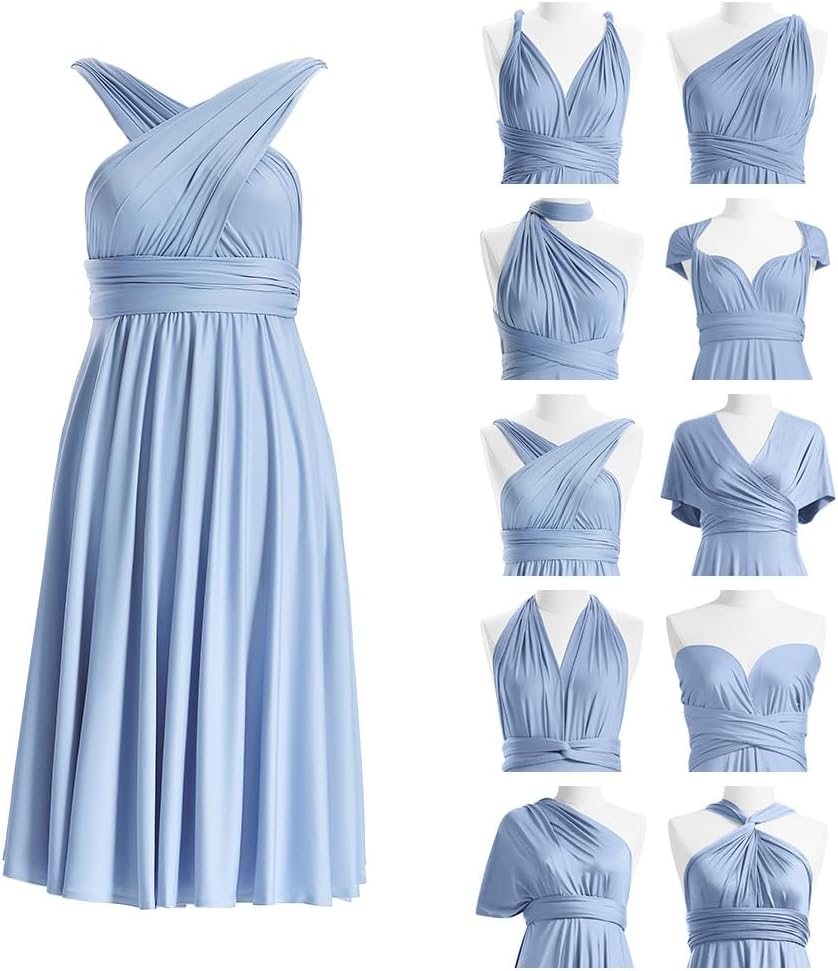 Short Infinity Bridesmaid Dresses for Every Occasion and Style