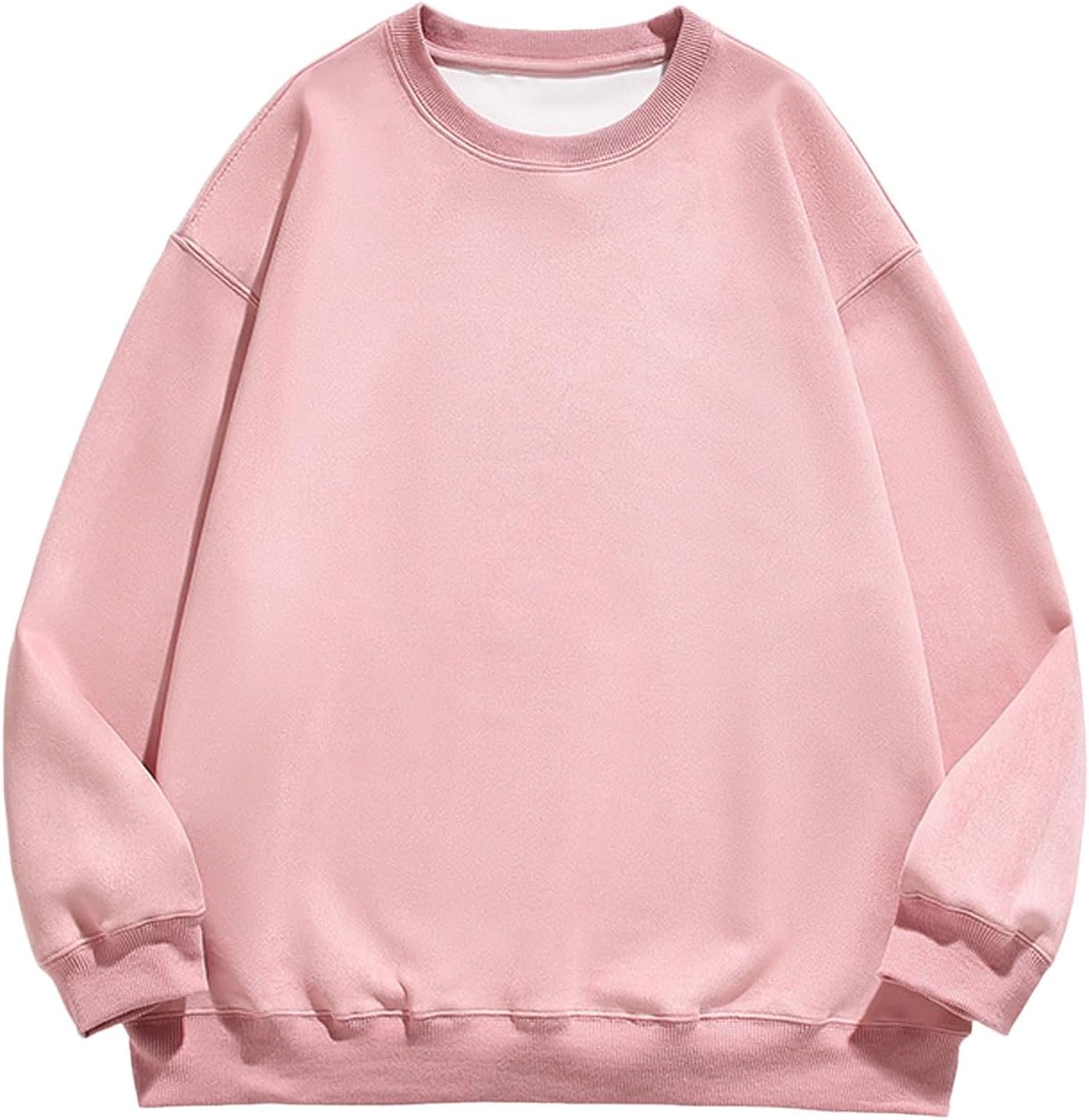 Plus Size Lightweight Crewneck Sweatshirt