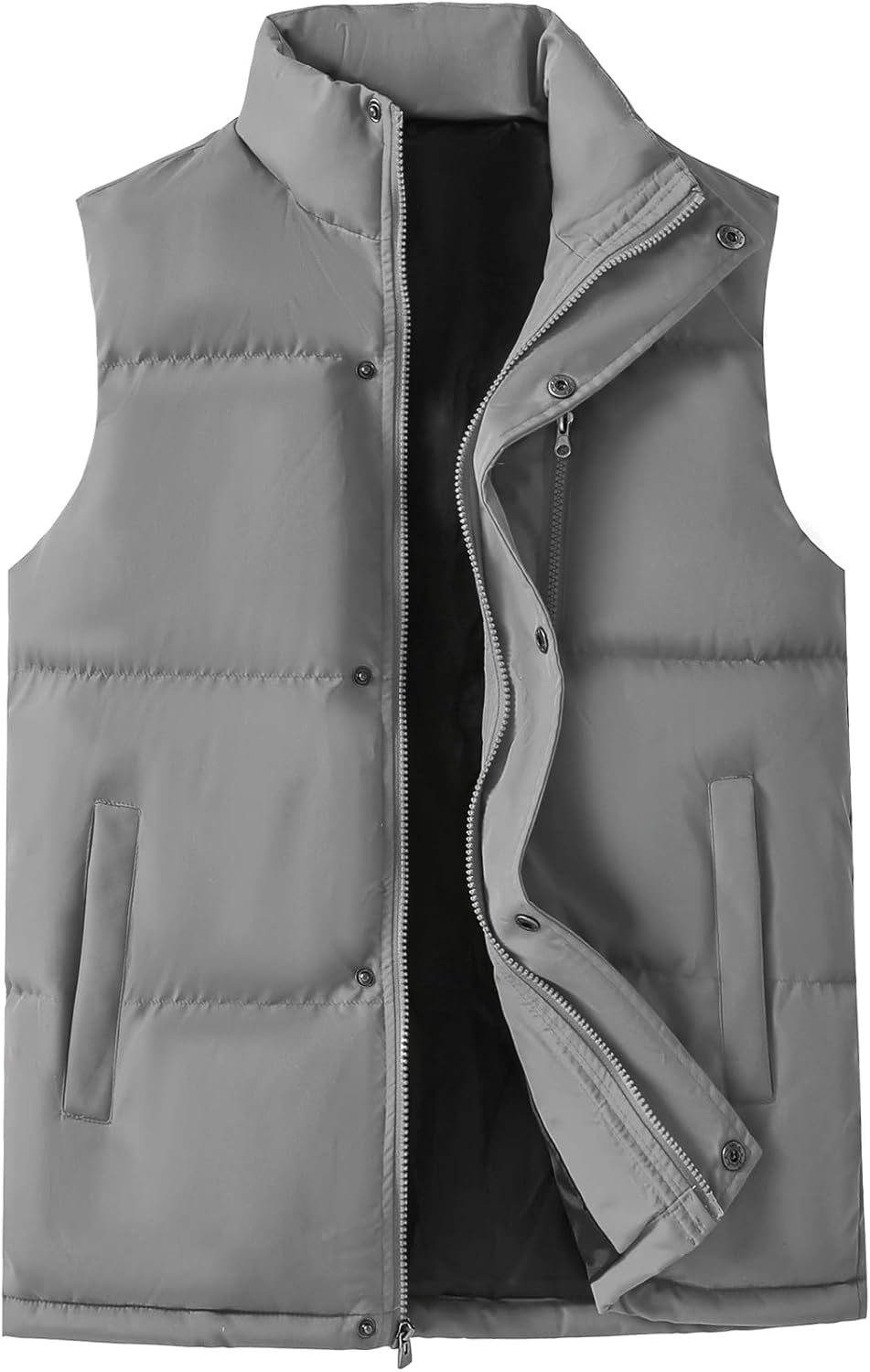 XinYangNi Men's Winter Warm Outdoor Padded Puffer Vest Jacket