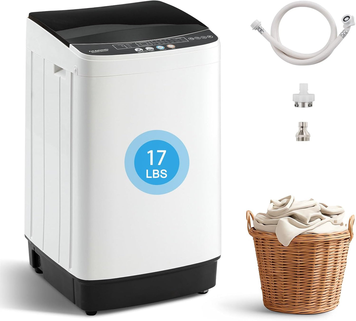 2.2 Cu.Ft Portable Washing Machine for Compact Laundry Needs