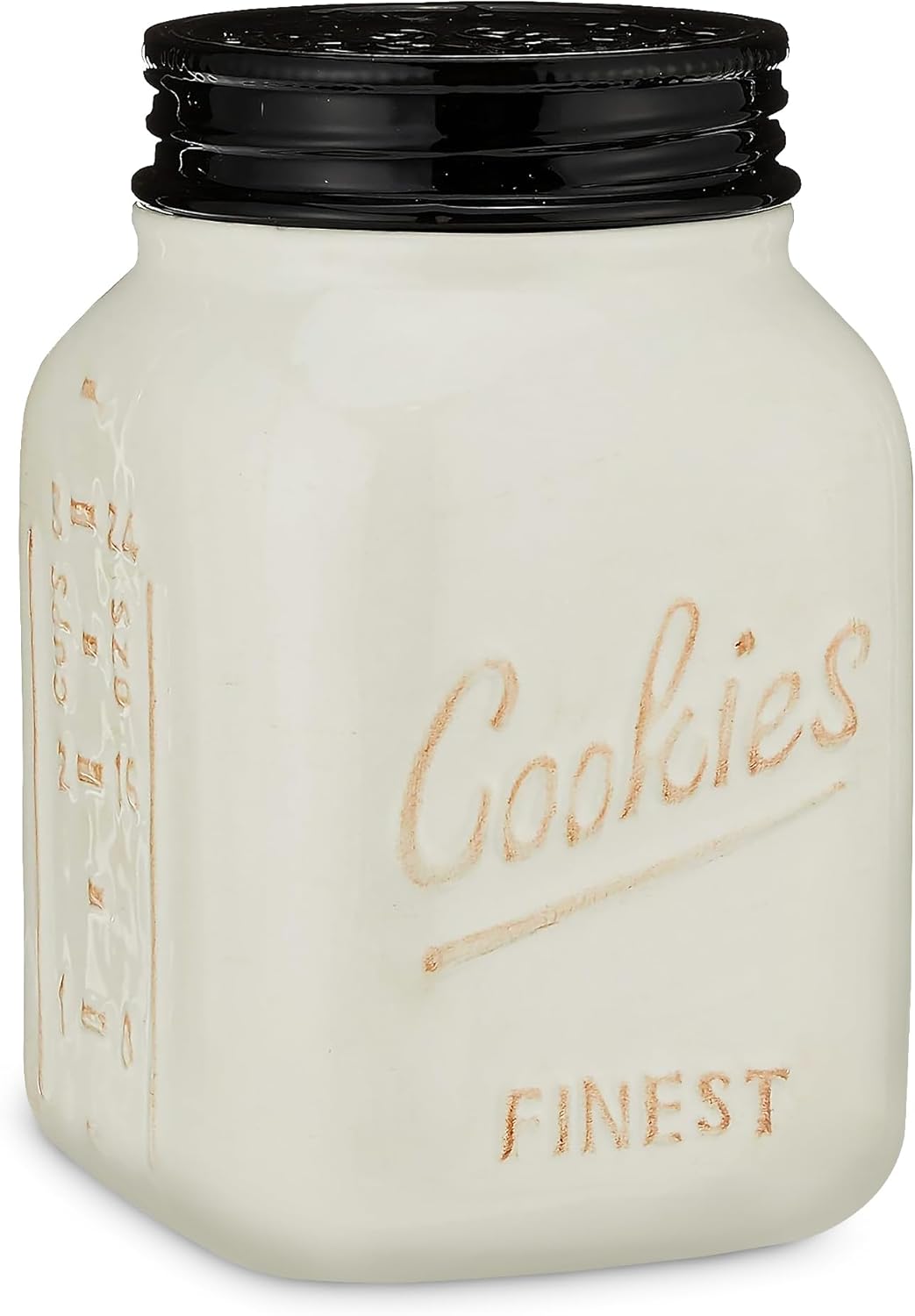 Ceramic Cookie Jar for Kitchen Storage - Cute Canister Design