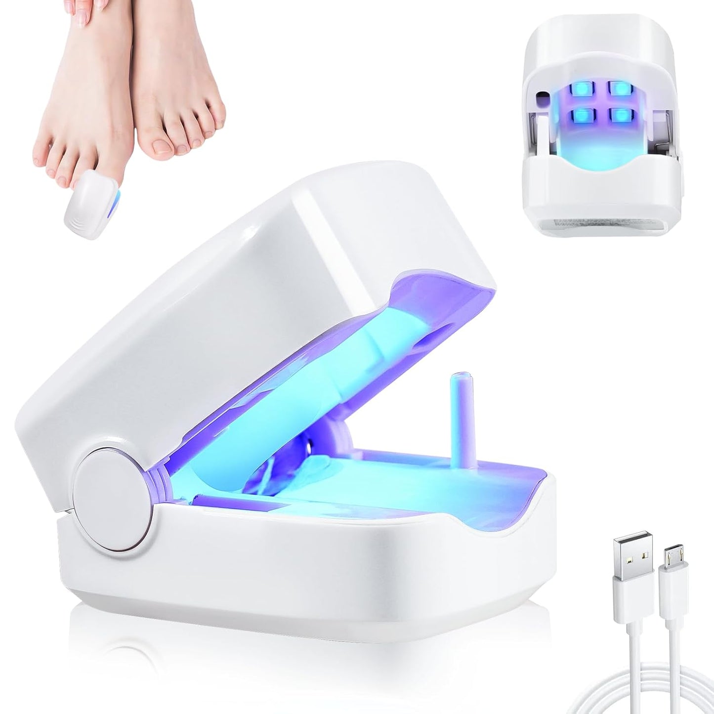 Nail Fungus Laser Treatment LED Light Device for Home Use