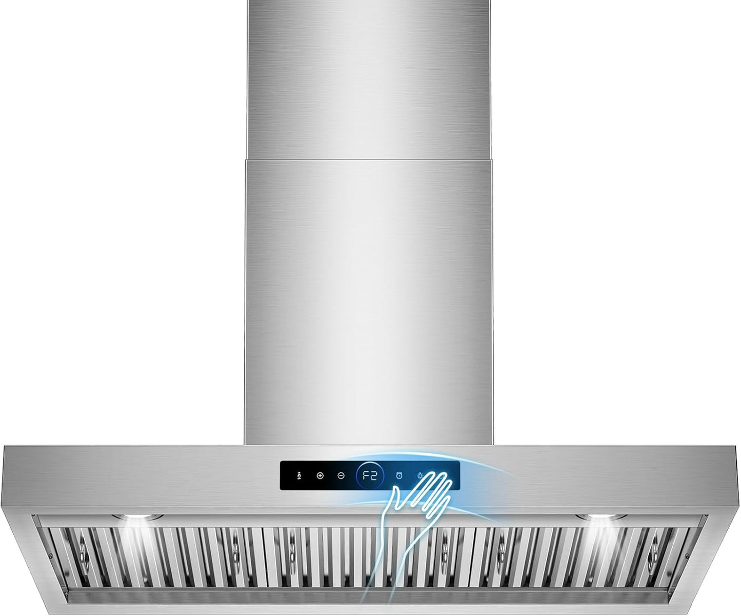 36 inch Range Hood Wall Mount with 1200 CFM Powerful Suction