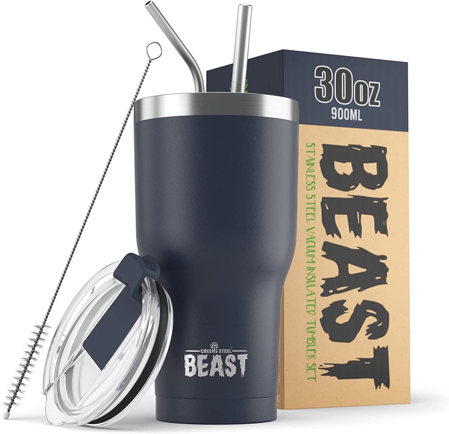 Beast 30 oz Tumbler Stainless Steel Vacuum Insulated Travel Flask