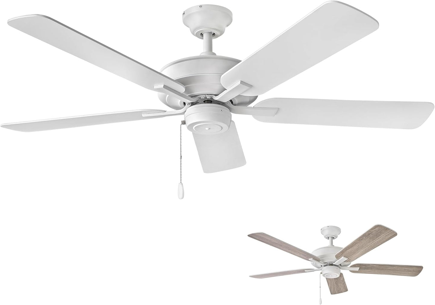 Hinkley Metro 52 Inch Indoor Ceiling Fan with Reversible Blades