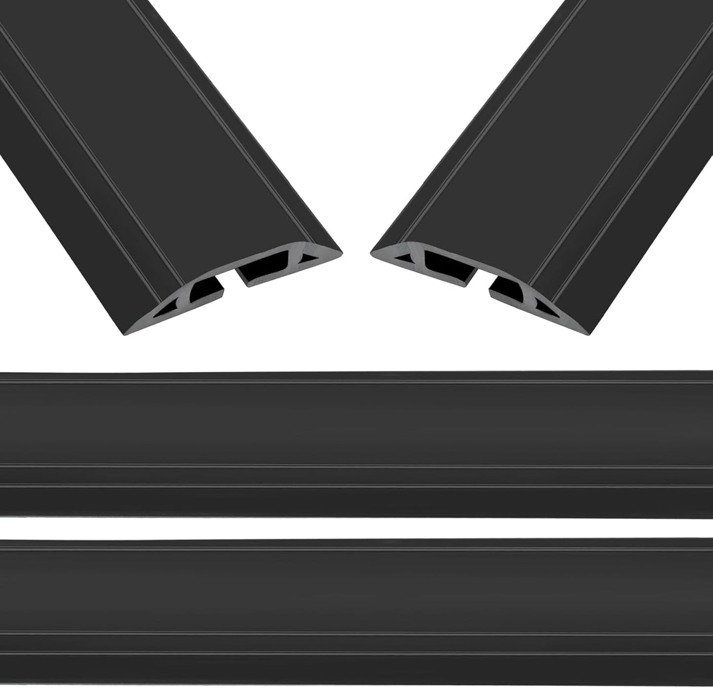 Eapele 10 ft Floor Cord Cover Heavy Duty Cable Protector