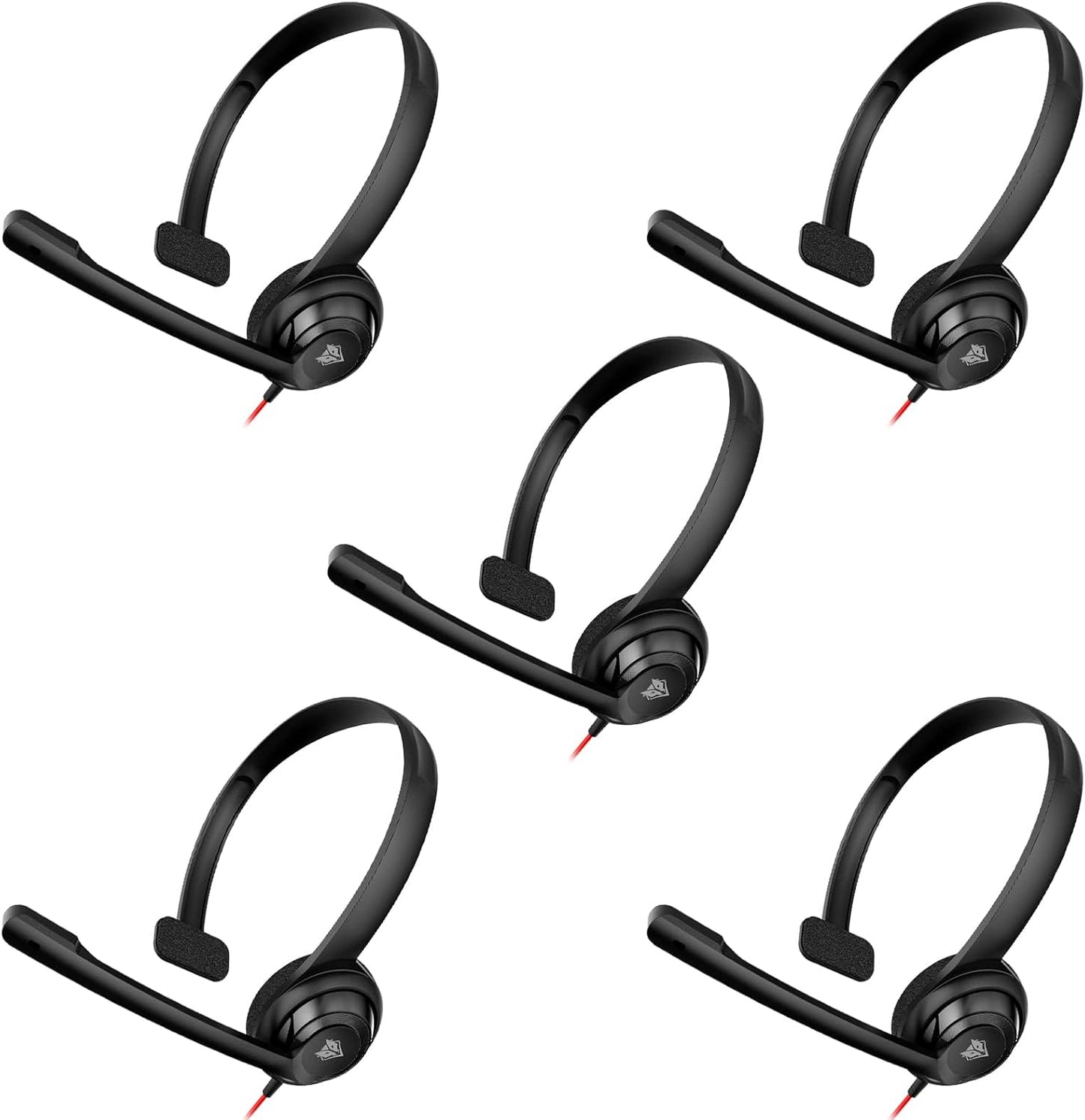 NUBWO HW02 USB Headset with Microphone for Clear Calls