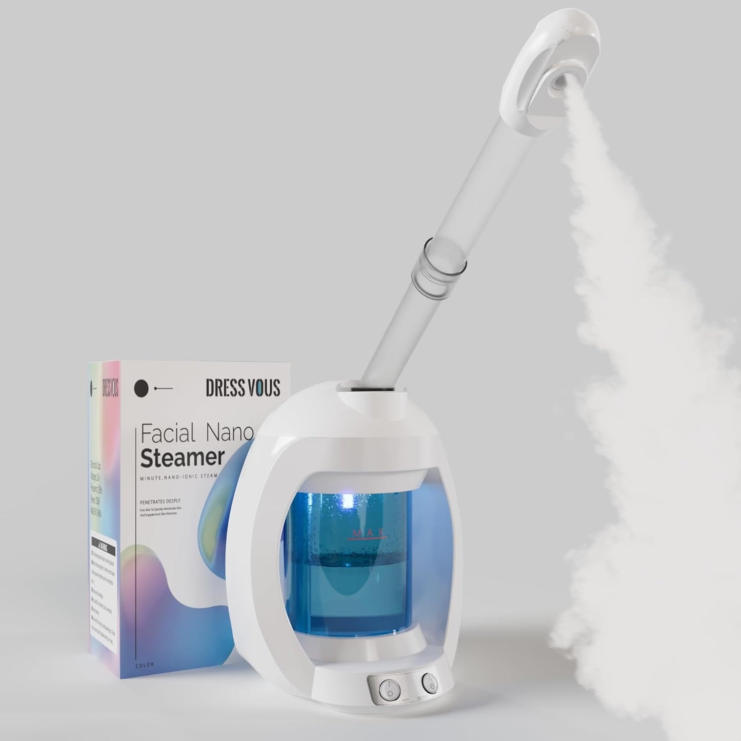 Facial Steamer for Esthetician Use - Professional Nano Ionic Spa