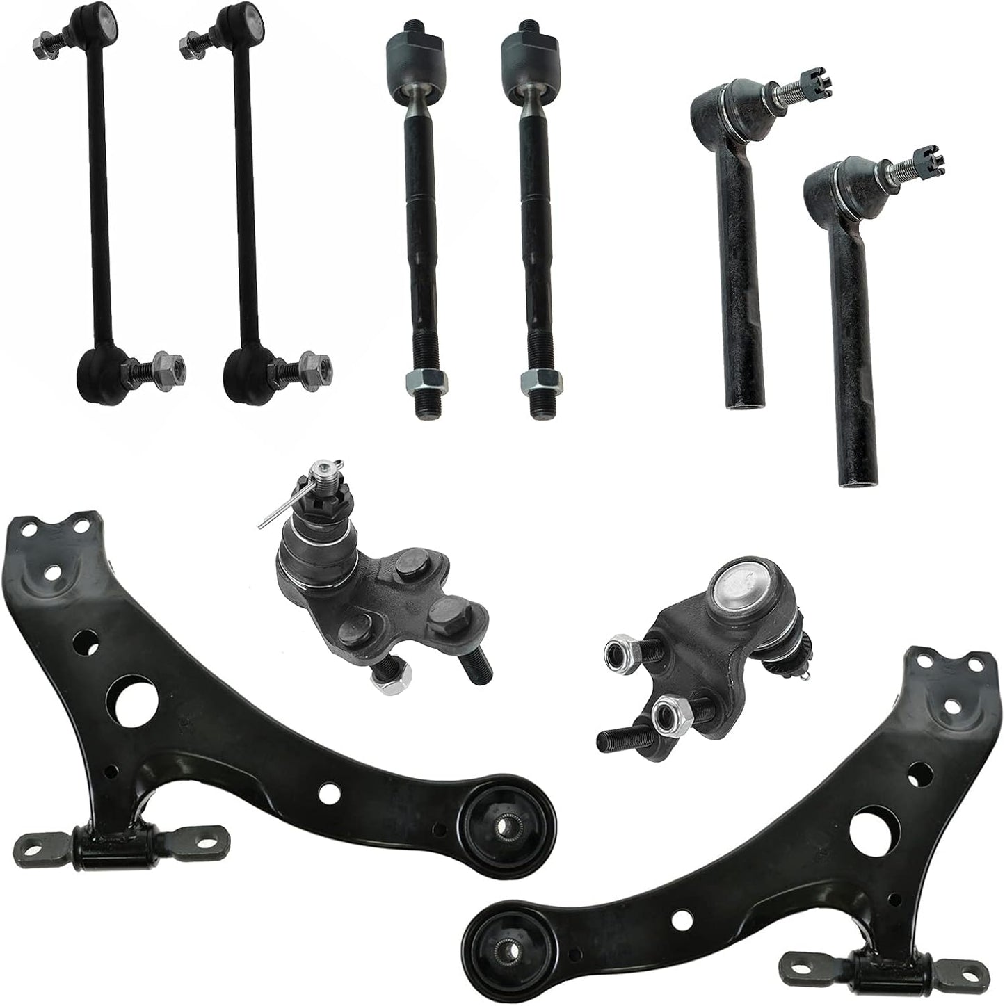 TRQ Front Steering & Suspension Kit for Lexus RX330 RX350 Highlander