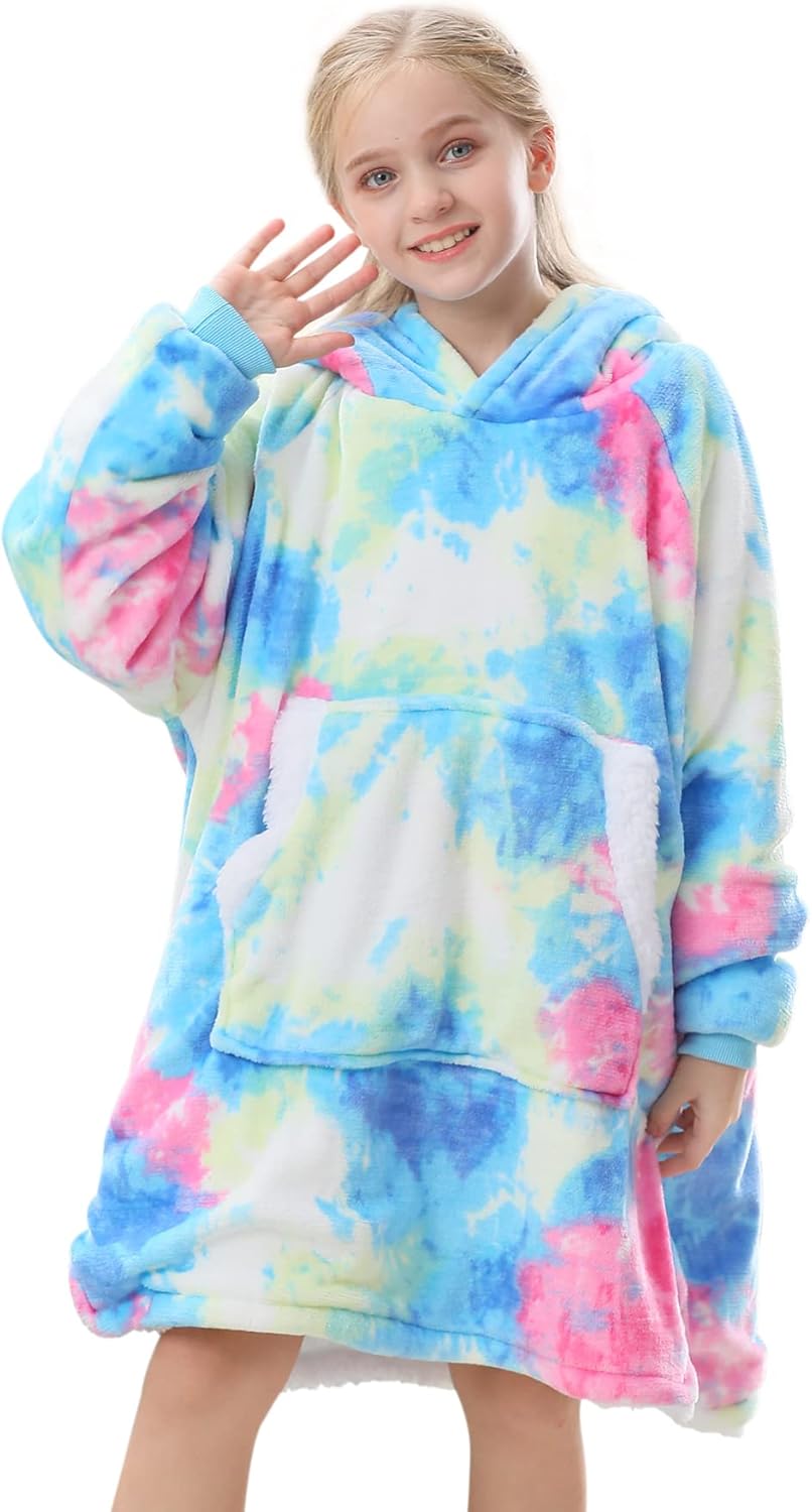 Super Cozy Uttermara Sherpa Hoodie Blanket