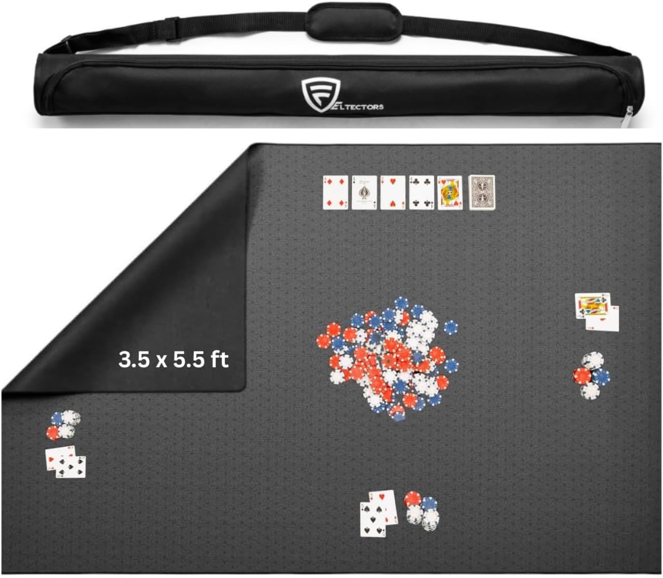 Board Game Mat 42 x 66 Inches for Mahjong, Poker, RPGs, and More