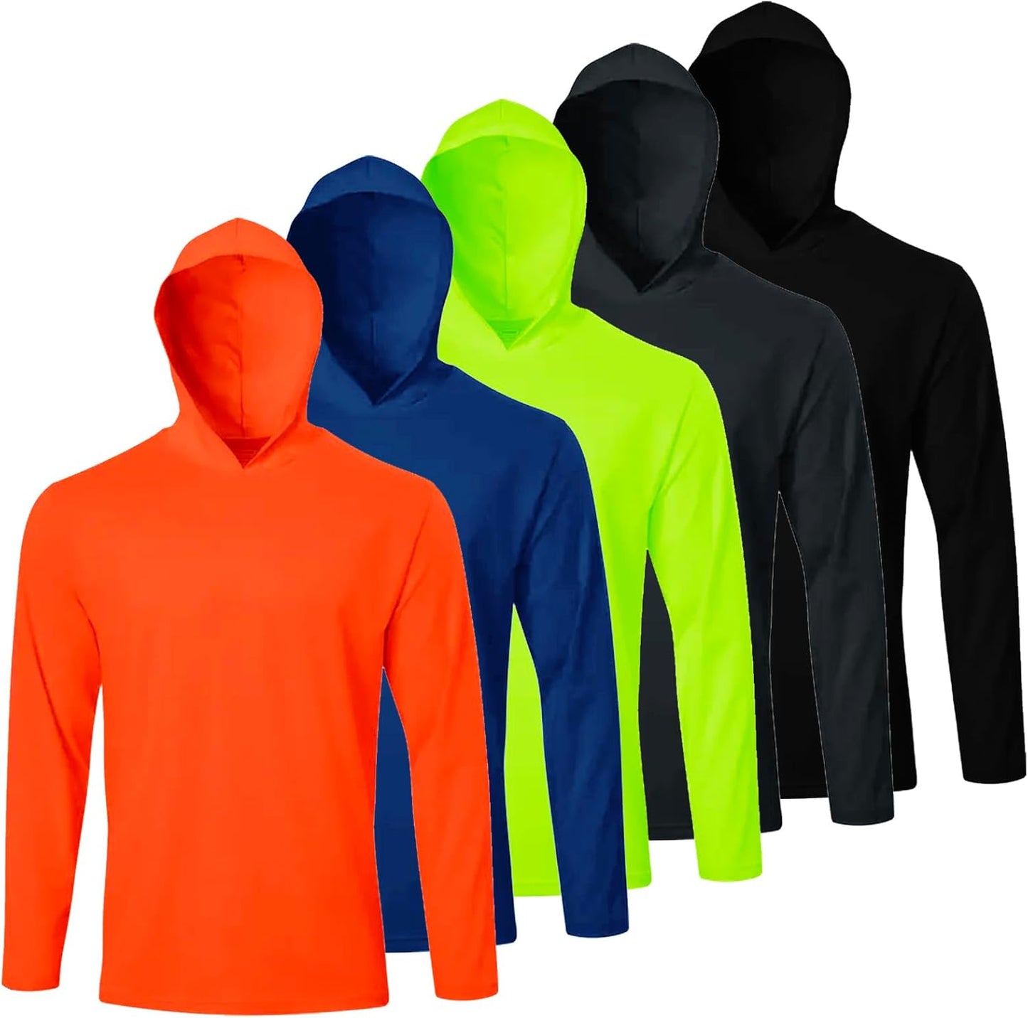 LeeHanTon Men UPF 50+ Sun Protection Hoodie for Activewear