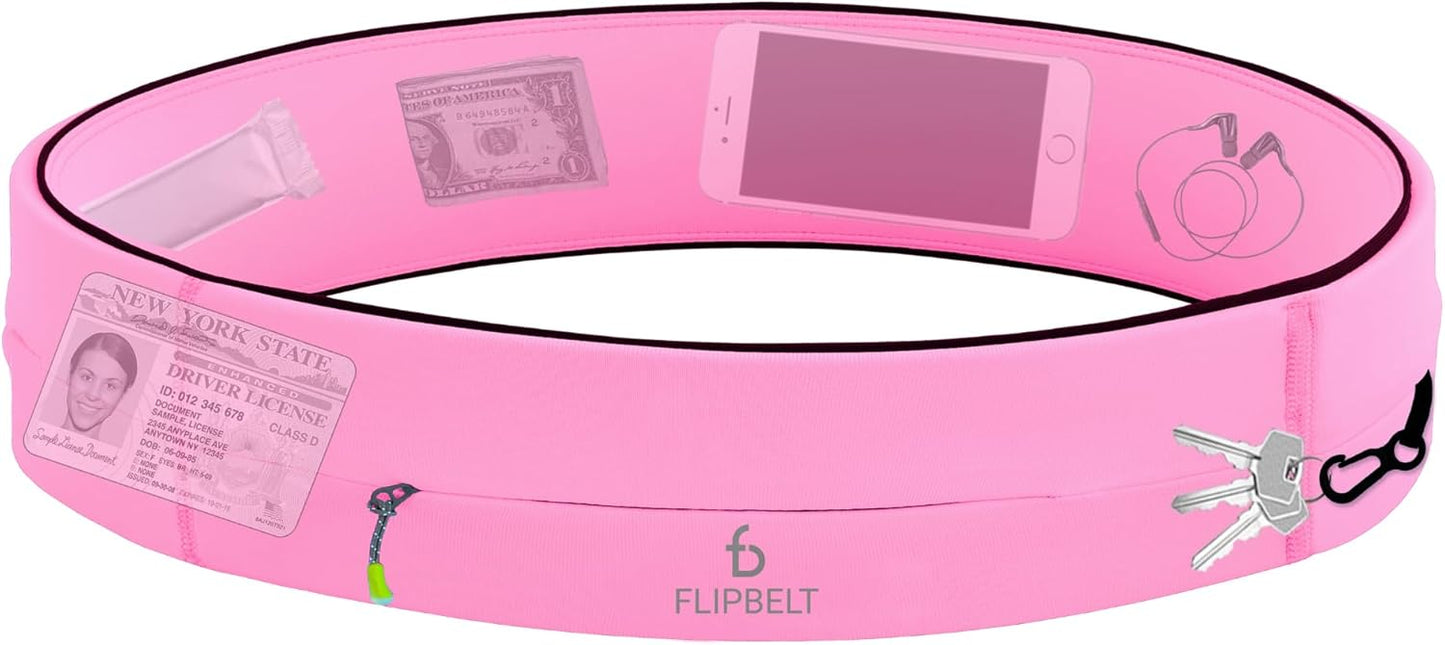 FlipBelt Zipper Running Belt for Ultimate Comfort and Security