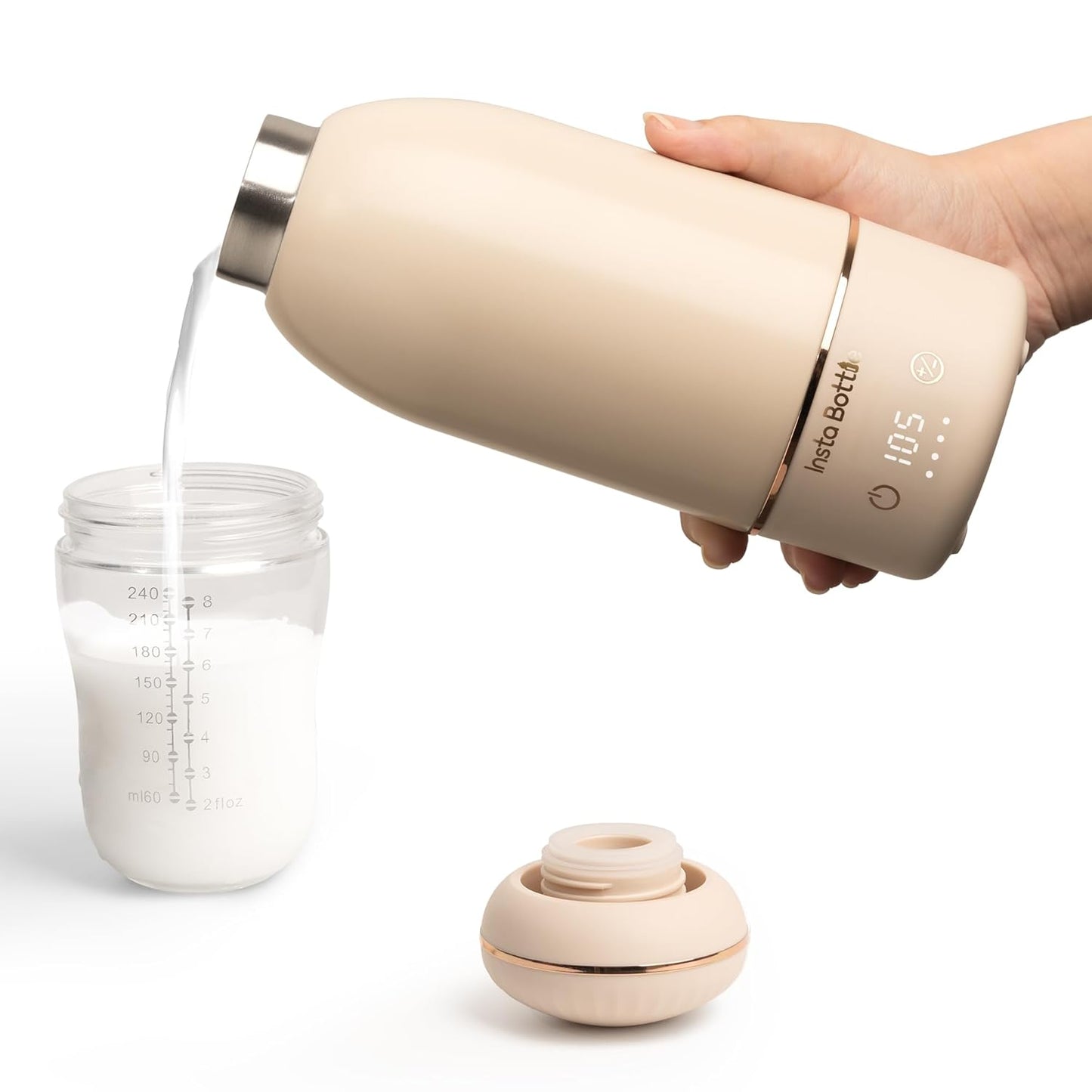 InstaBottle: Instant 3-Min Warm Baby Milk