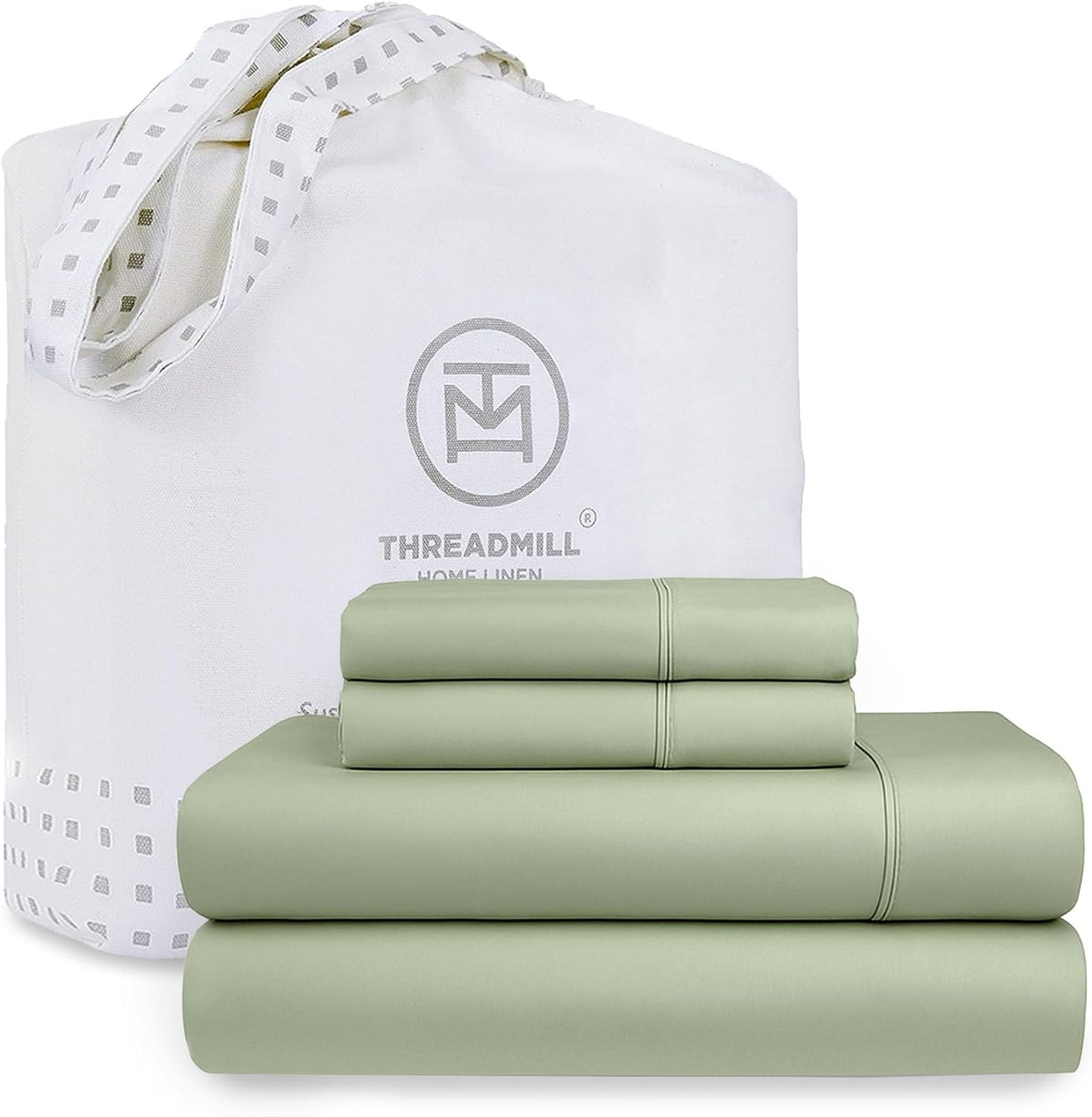 Threadmill 100% Cotton King Size Sheets Set for Cozy Nights