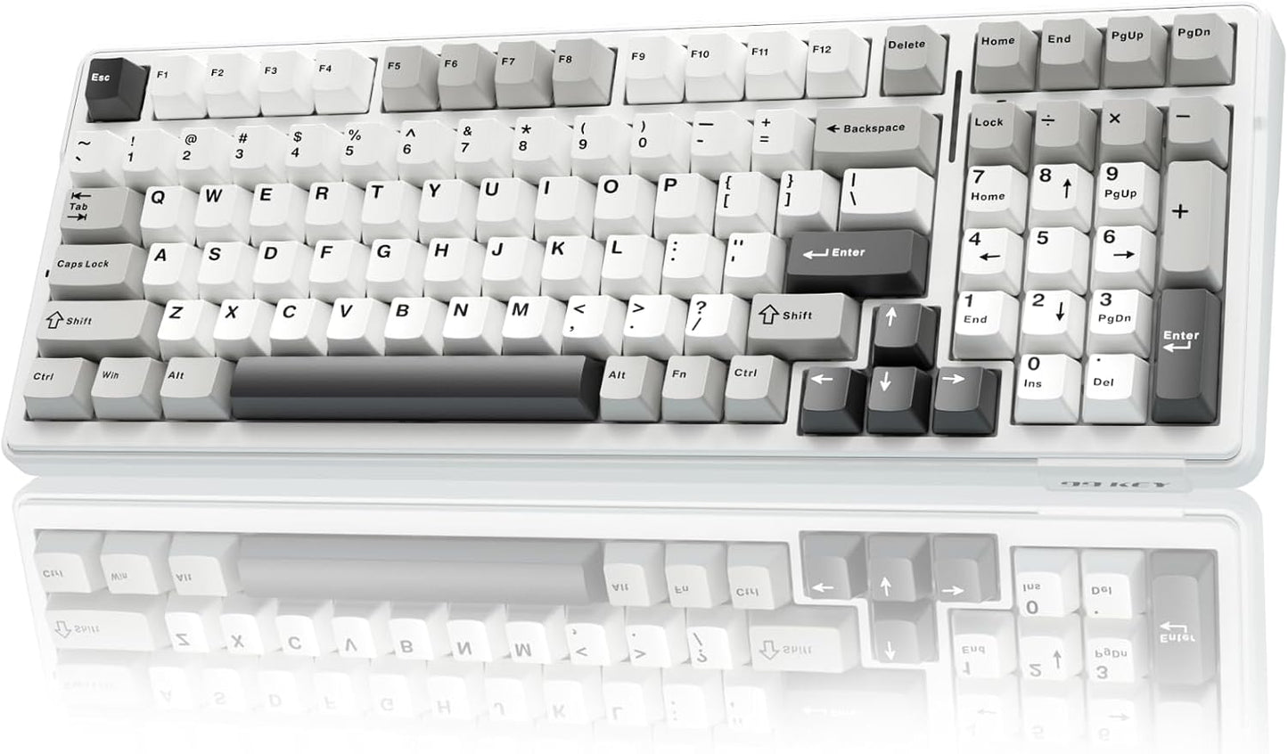 AULA F99: Hot-Swappable Wireless Mechanical Keyboard