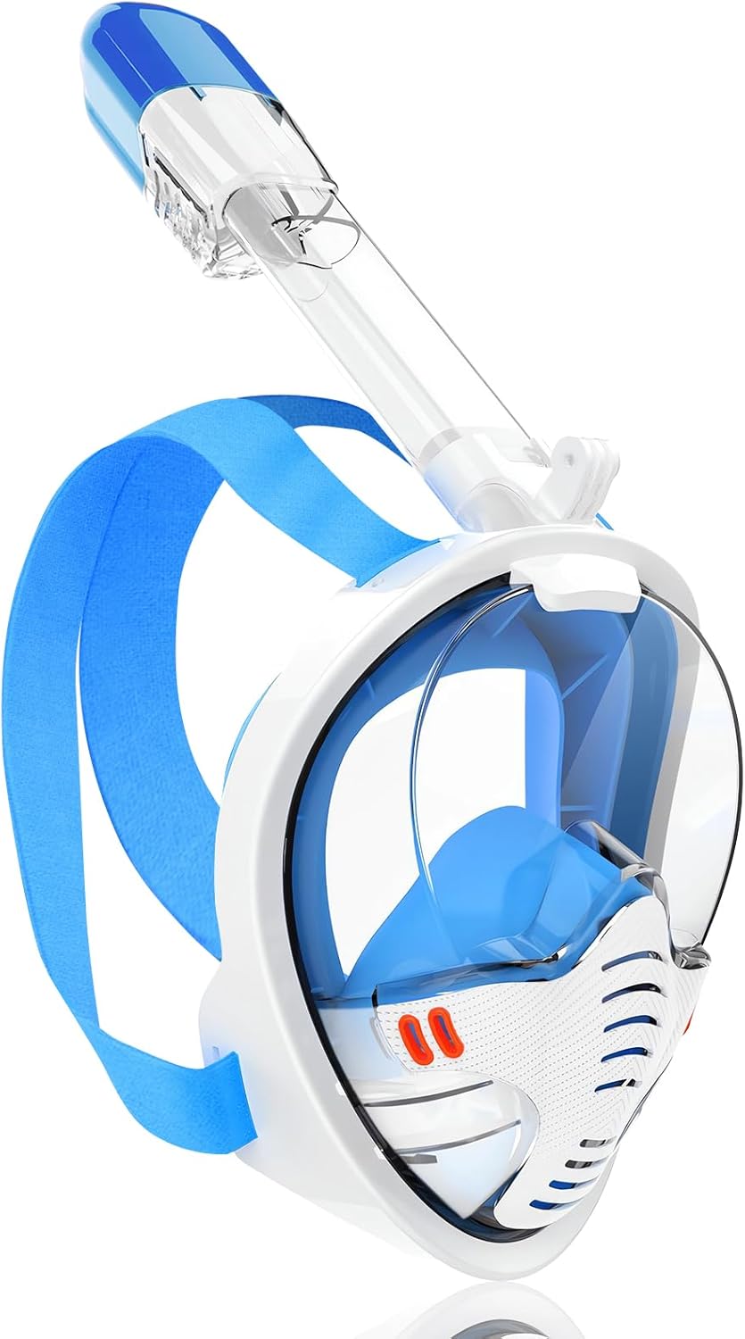 180 Panoramic View Snorkel Mask