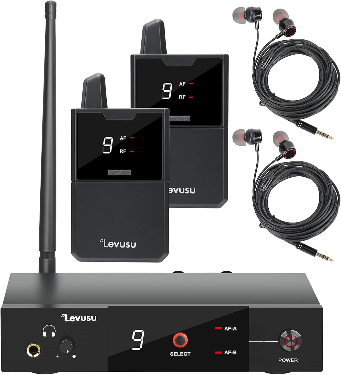 Pro UHF Dual Wireless in-Ear Monitor System for Live Performance