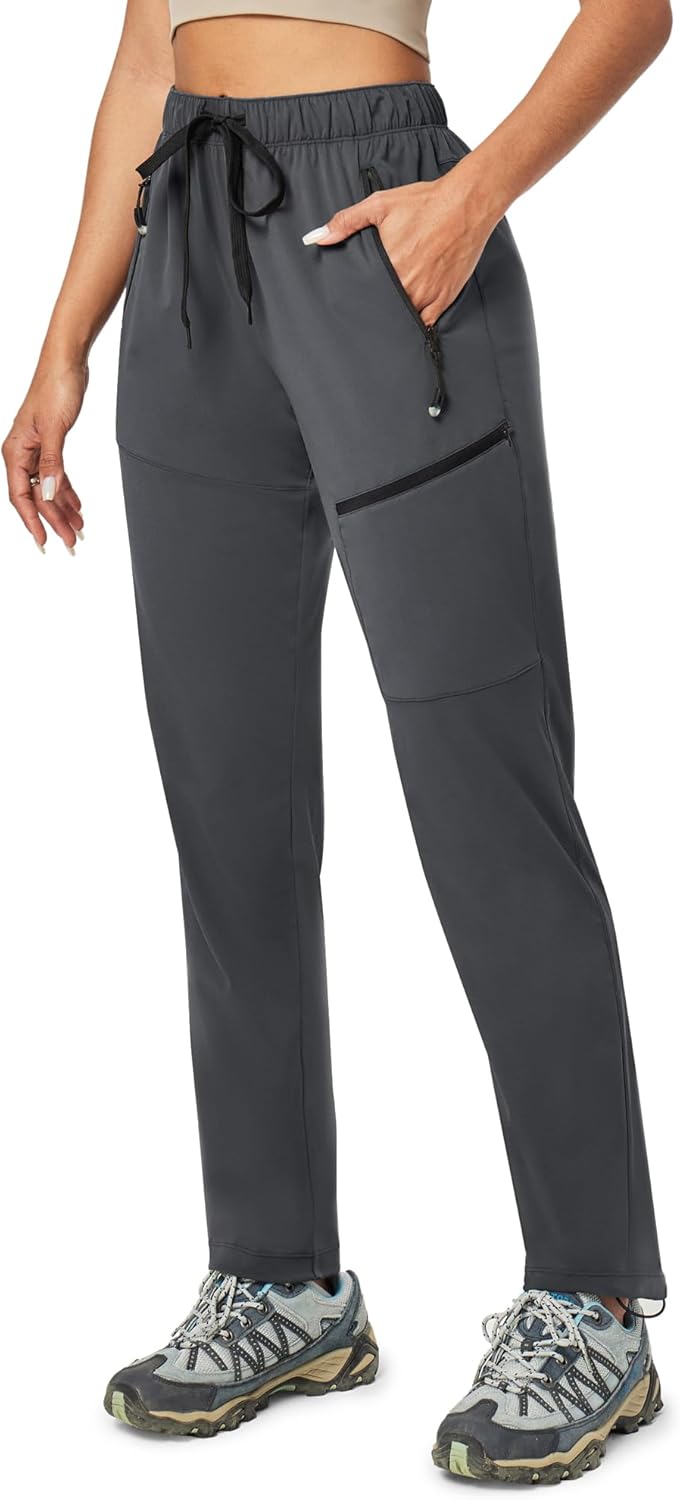 Ewedoos Women's Lightweight Hiking Pants for Outdoor Adventures