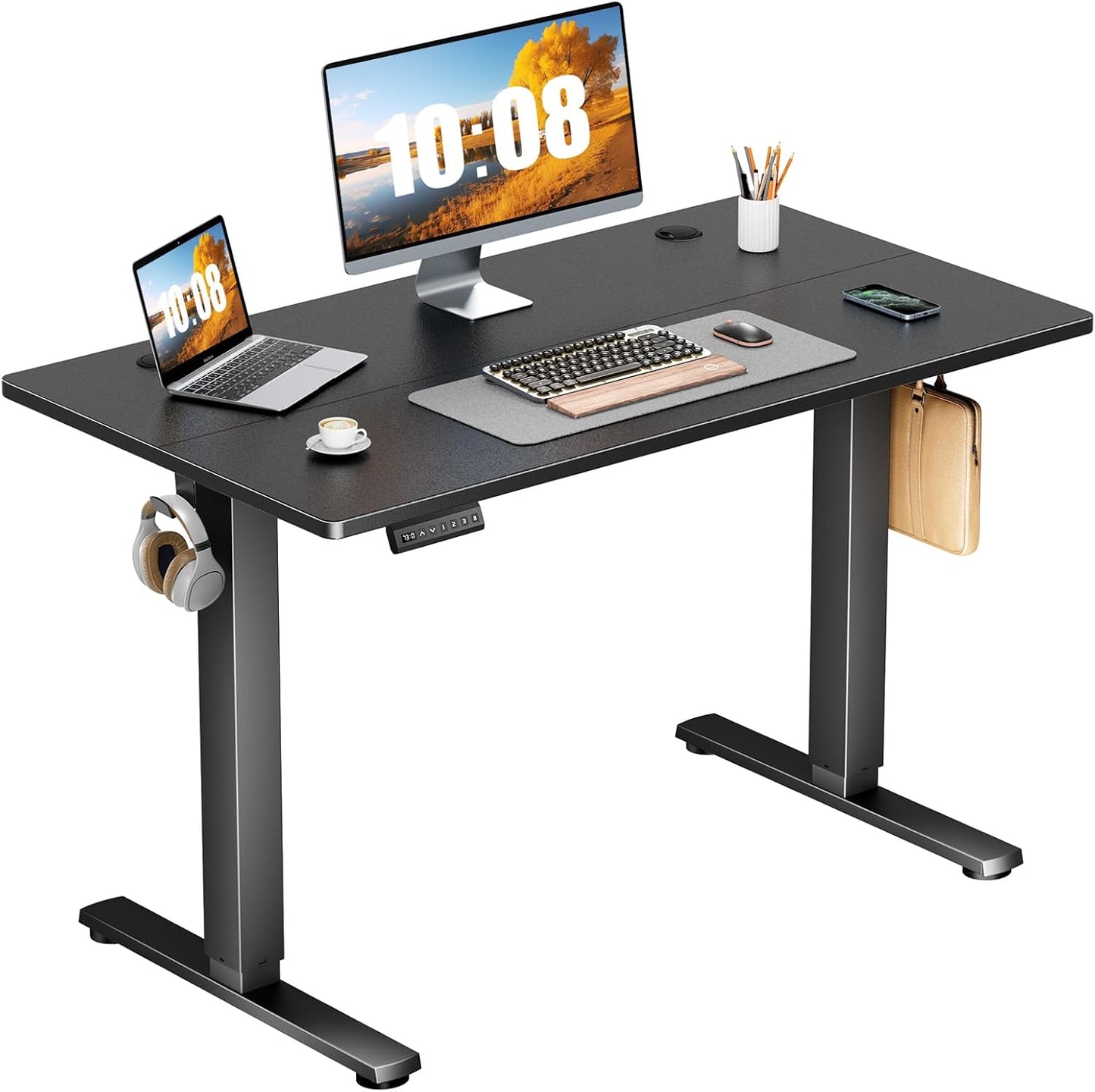 Sweetcrispy Electric Standing Desk for Home Office Setup