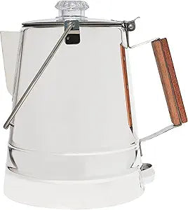 COLETTI Butte Camping Coffee Pot - Durable 14 Cup Percolator