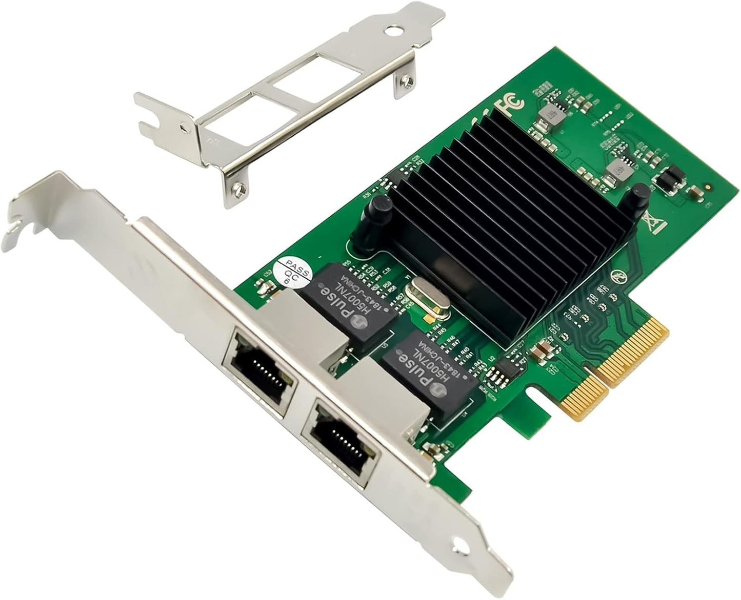 Dual-Port PCIe X4 Gigabit Network Card for High-Speed Connectivity