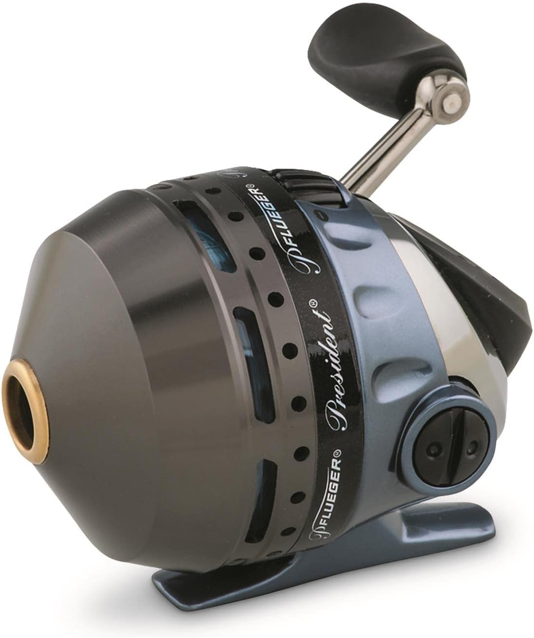 Pflueger President Size 10 Spincast Reel - Smooth Dial Drag System