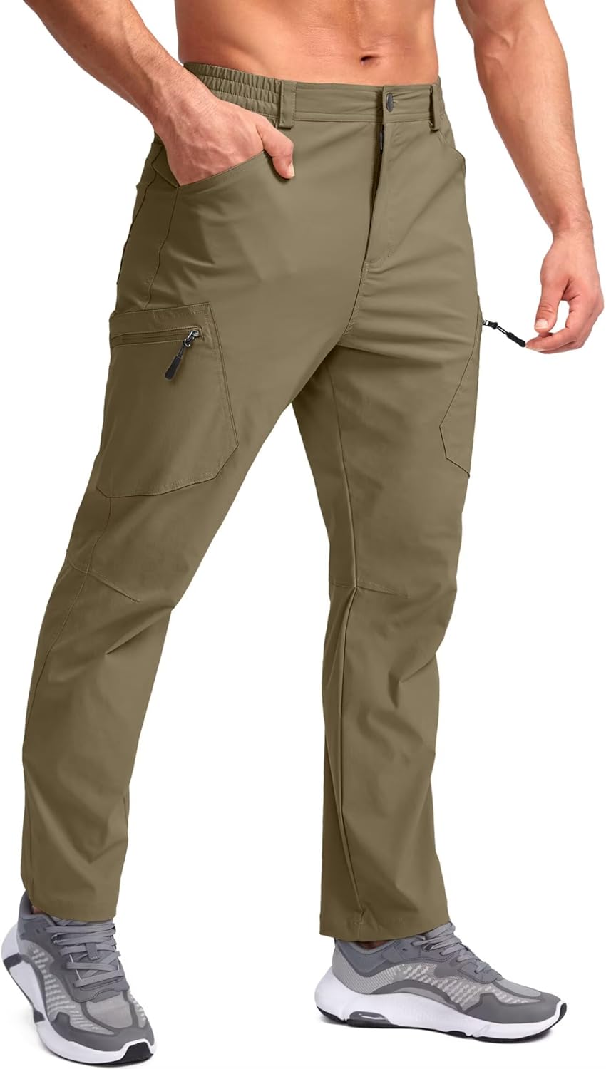 Pudolla Men's Lightweight Hiking Pants for Outdoor Adventures