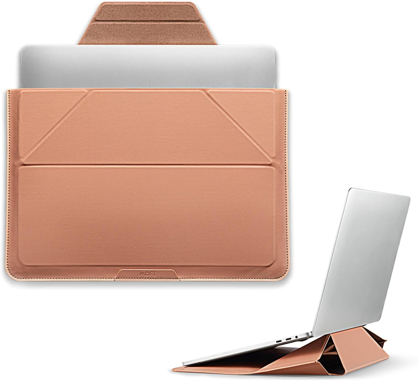 MOFT Laptop Carry Sleeve: Stylish 2-in-1 Bag & Stand for 16in