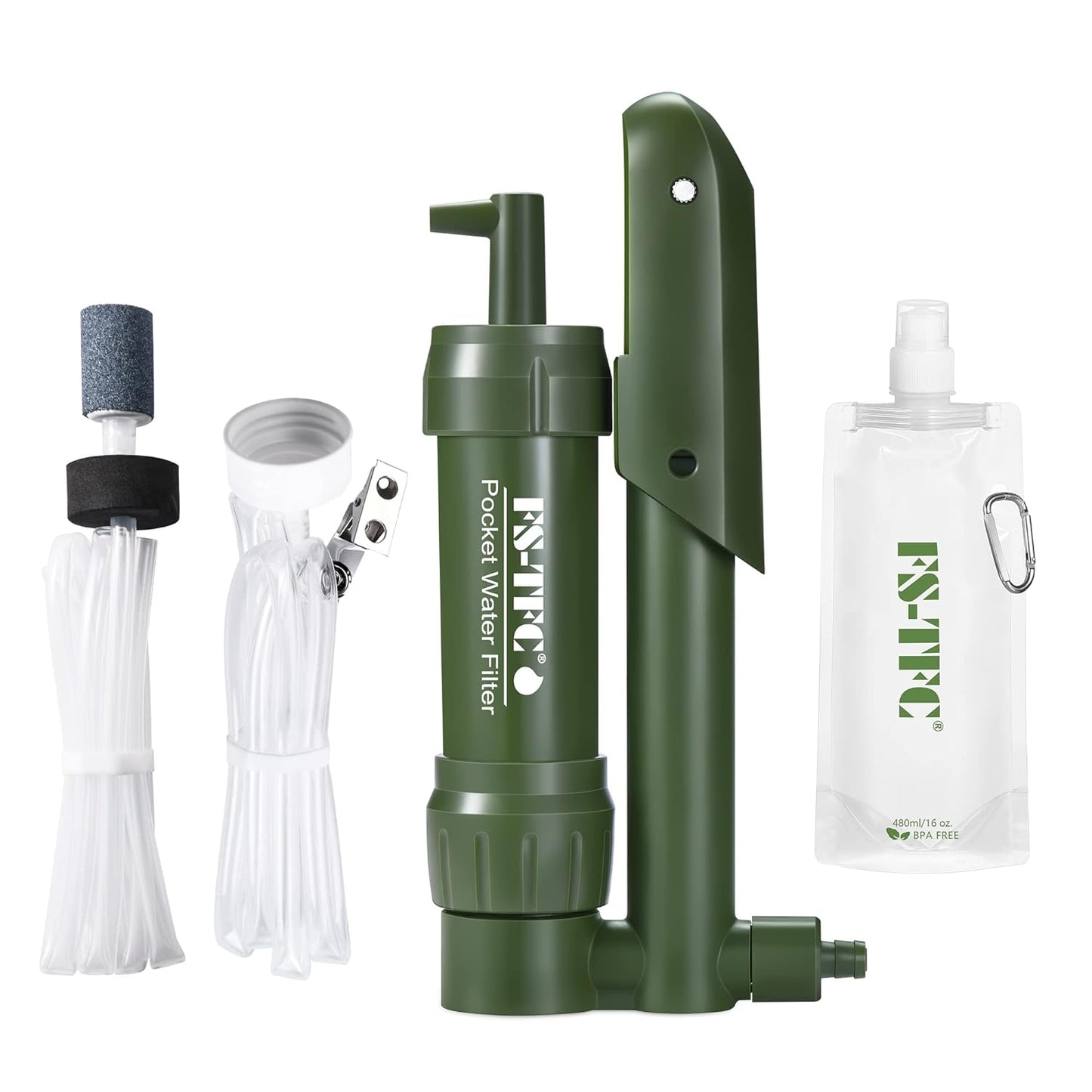 FS-TFC Pocket Water Filter: 0.01 Micron Purification