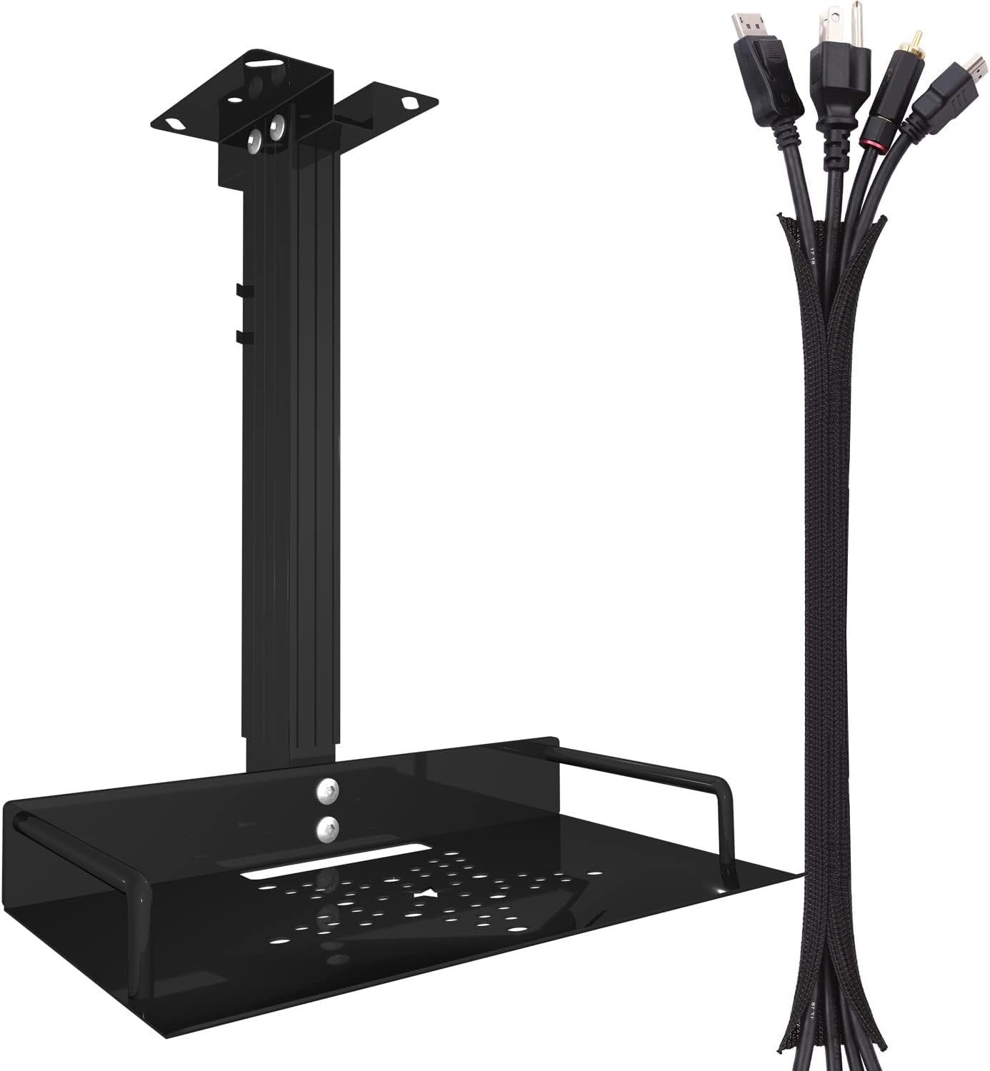 Adjustable Aluminum Projector Ceiling Mount - Universal Fit