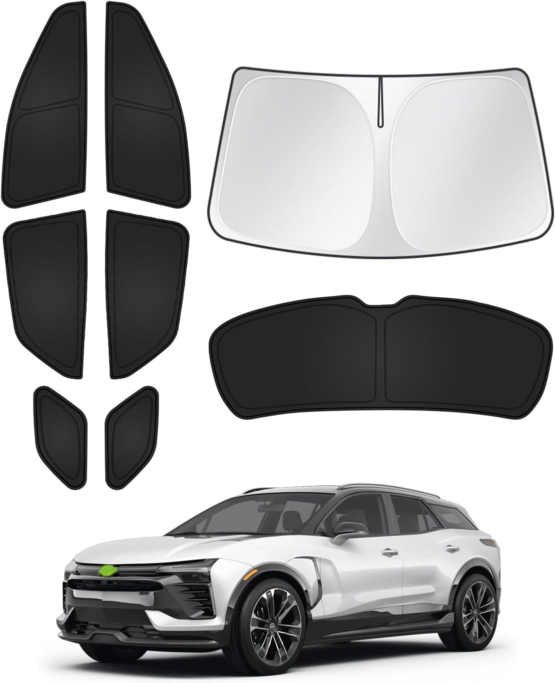 Sunshades for 2024 2025 2026 Chevrolet Blazer EV - 8PCS Set