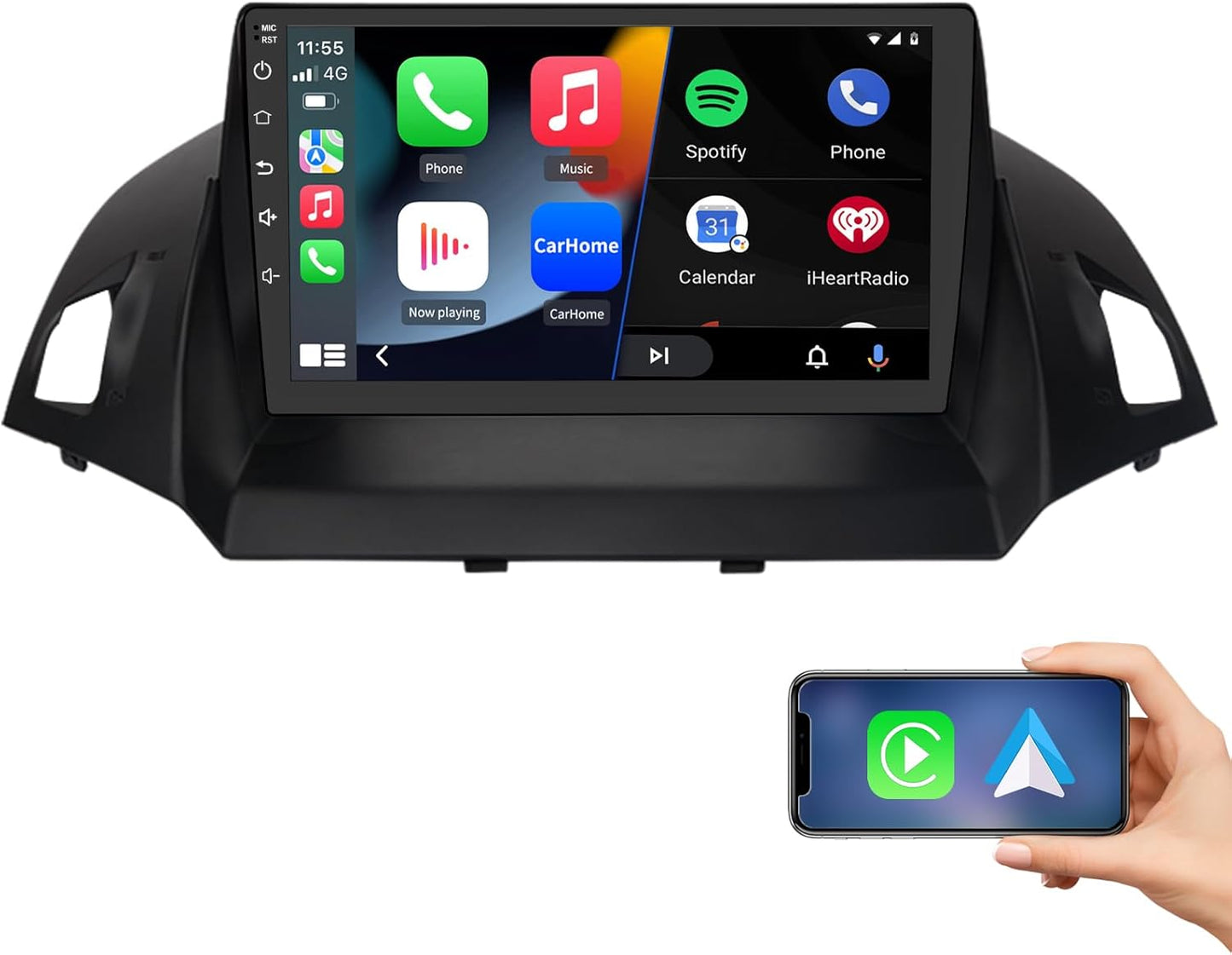 Android 13 Car Radio for Ford Escape 2013-2016 with GPS