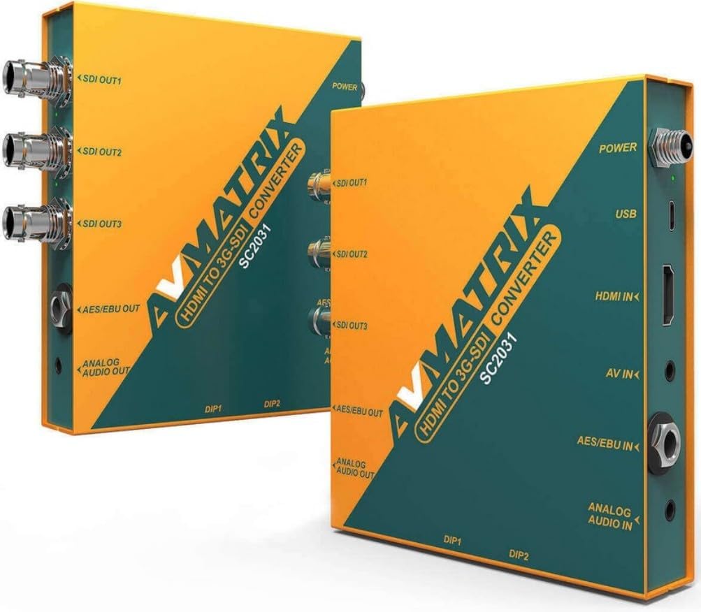 AVMATRIX SC2031 HDMI to 3G-SDI Scaling Converter Review