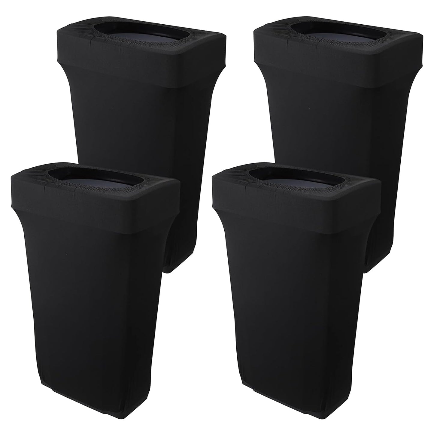 23 Gallon Stretch Spandex Trash Can Covers for Elegant Events