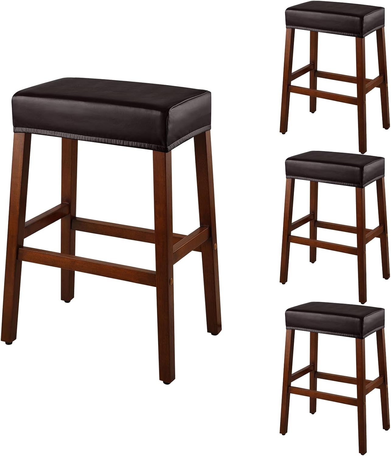 YISUN Stool Covers Rectangle - Waterproof PU High Chair Covers