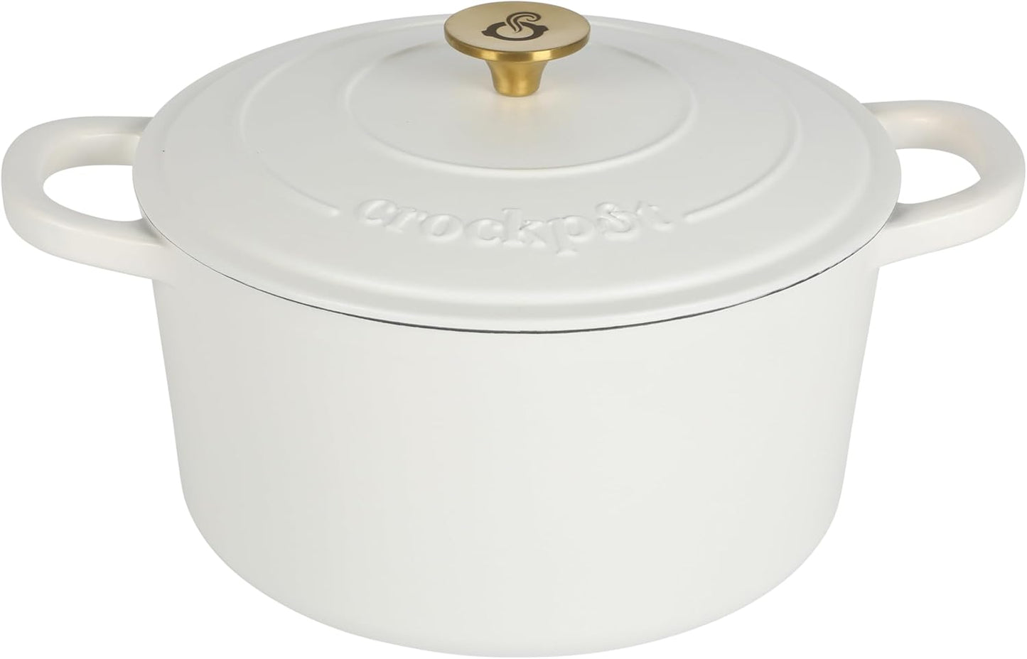 Crock Pot Artisan 5-Quart Round Dutch Oven for Versatile Cooking