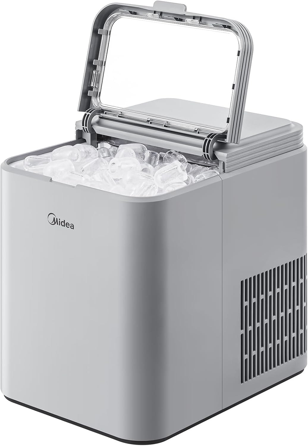 Midea Countertop Bullet-Ice Maker: Fast Ice Production & Compact