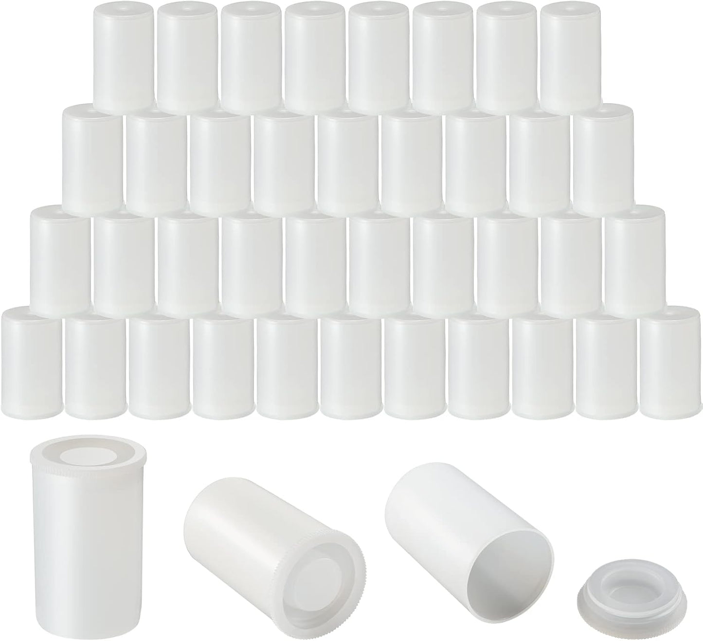 Organize Small Items Easily with 100-Piece Film Canister Holder