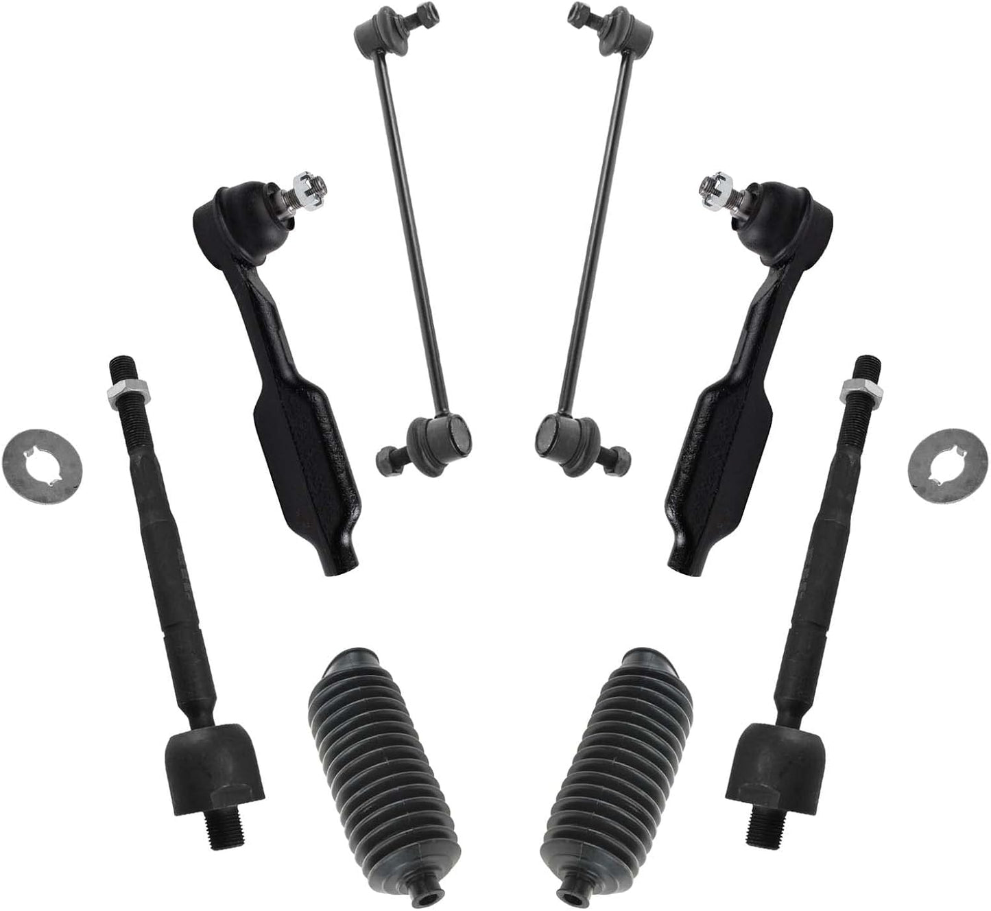 TRQ Front Steering & Suspension Kit for 2005-2009 Honda Odyssey
